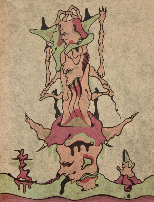 Jorge Camacho, Composition, Ediciones Polígrafa, Redfern Gallery, Limited Edition Lithograph