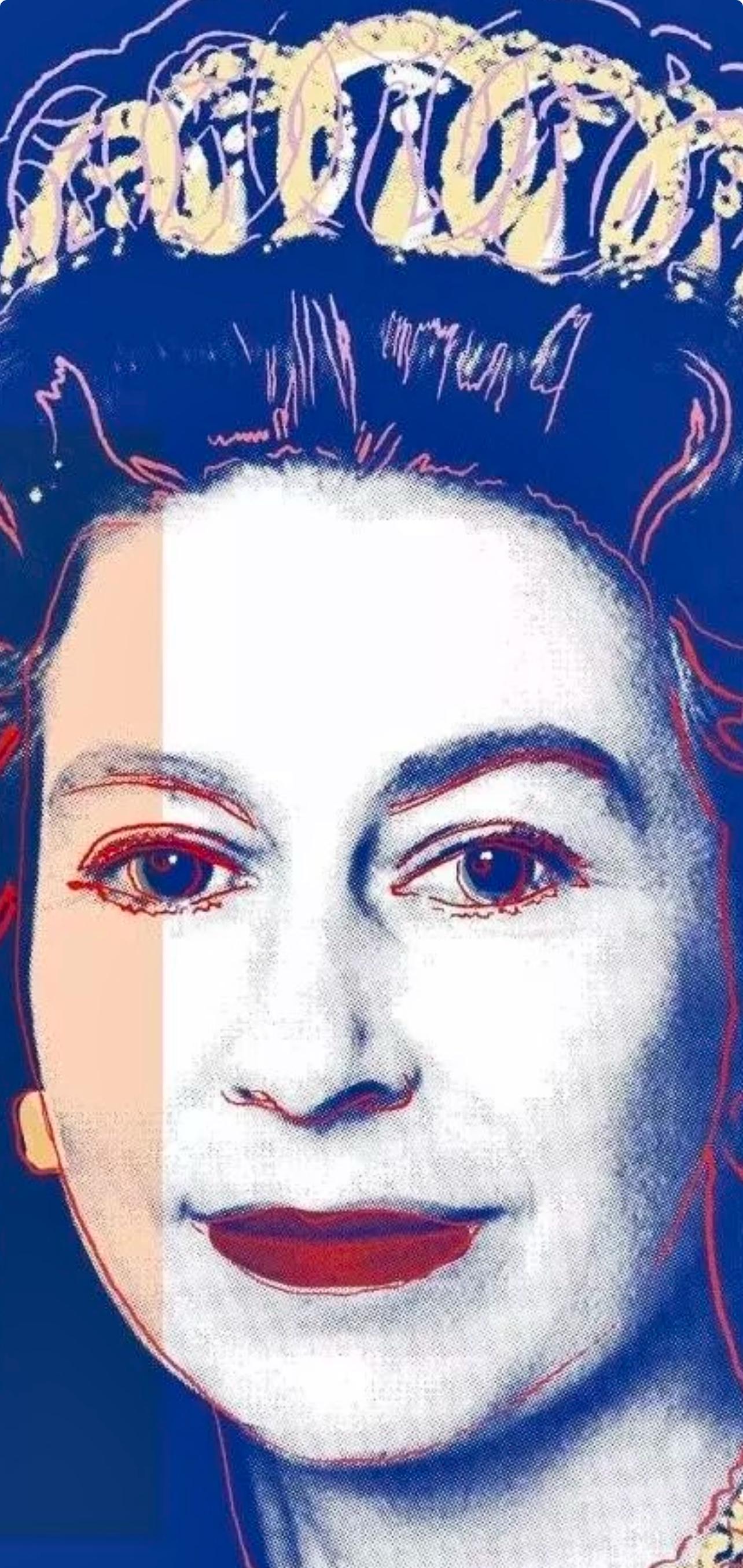 Andy Warhol, Queen Elizabeth II, nº337, Official Limited Edition, Sunday B. Morning, Silkscreen
