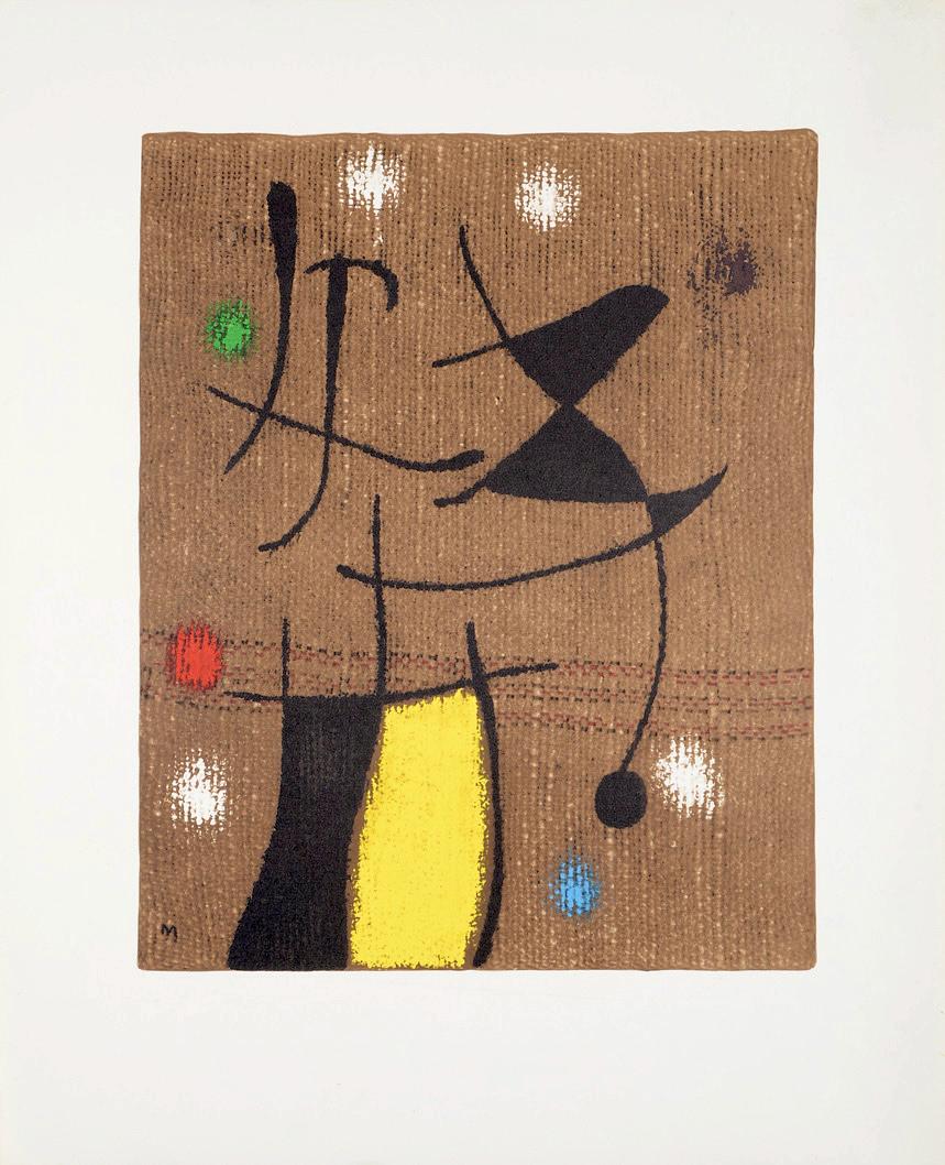 Joan Miró, Composition (Cramer 105), Femmes, Limited Edition Héliogravure