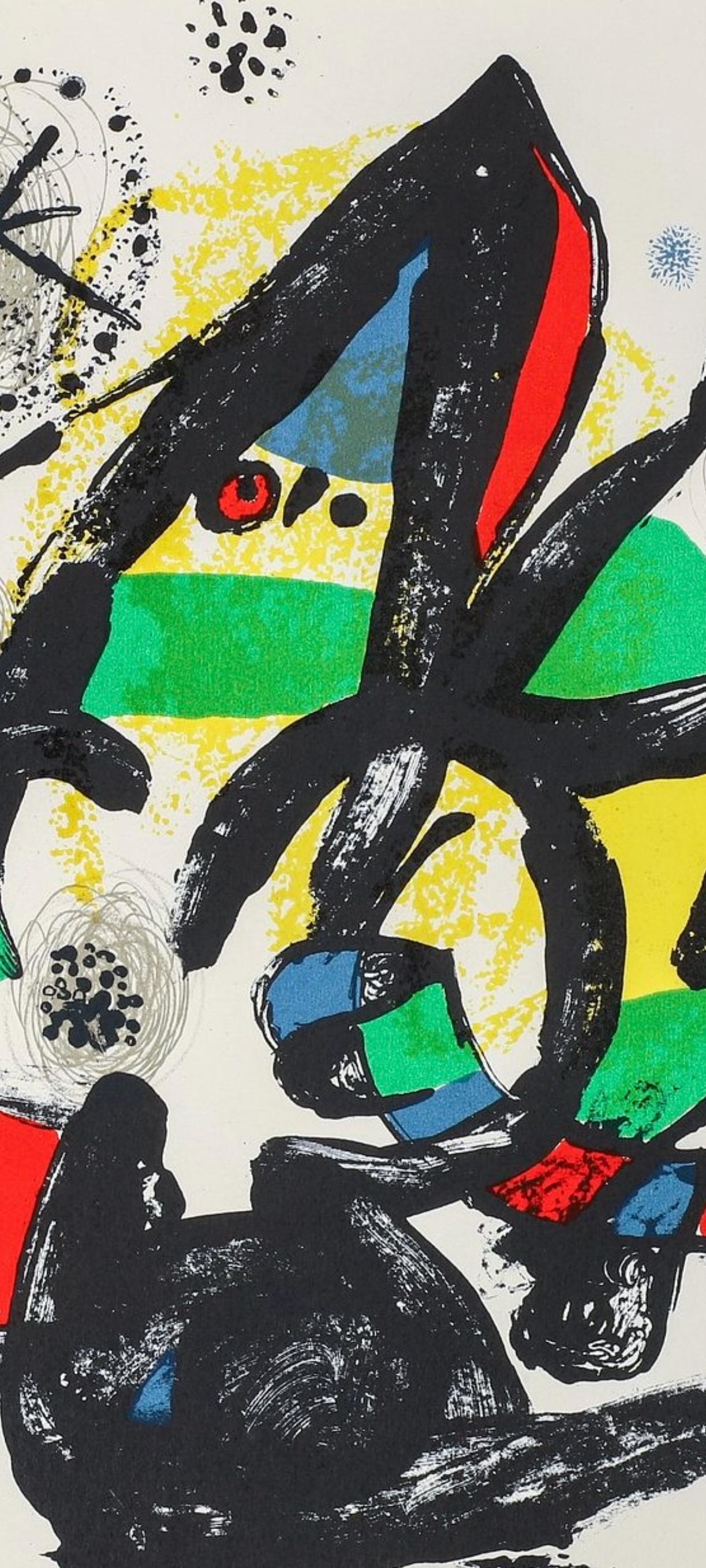 Joan Miró, Composition, XXe siècle, Limited Edition Lithograph