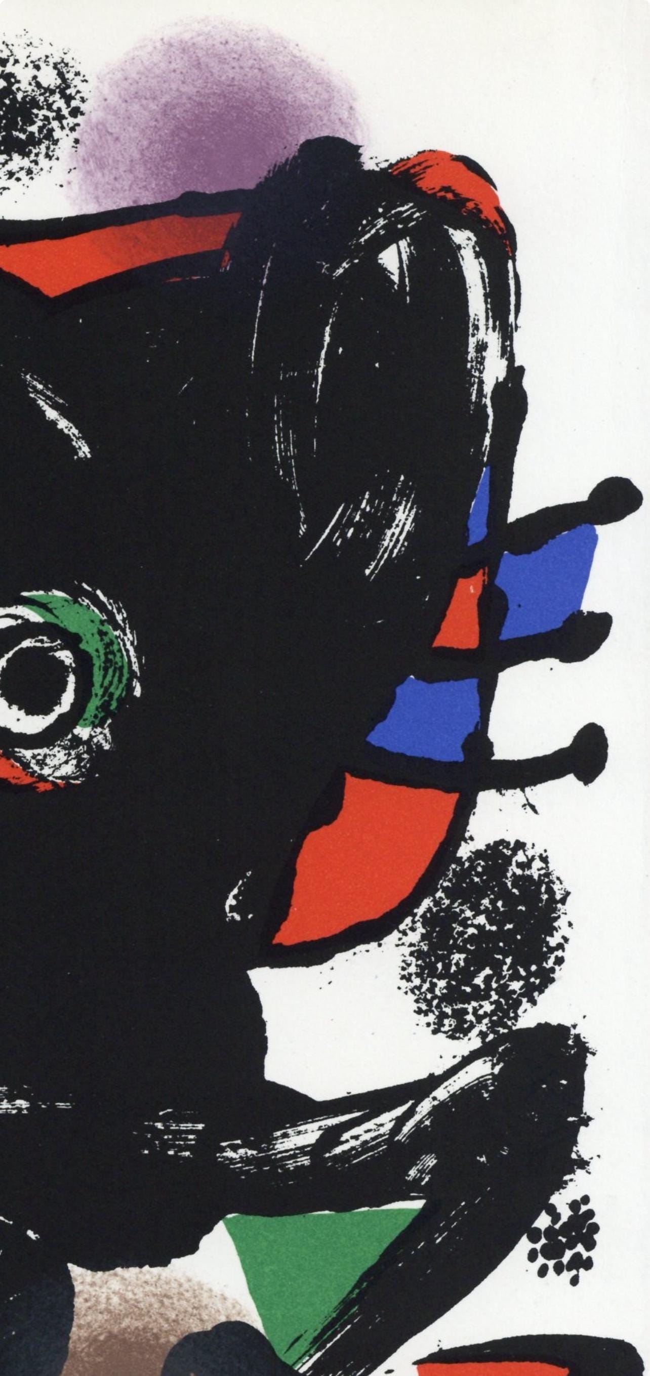 Joan Miró, Composition, XXe siècle, Limited Edition Lithograph