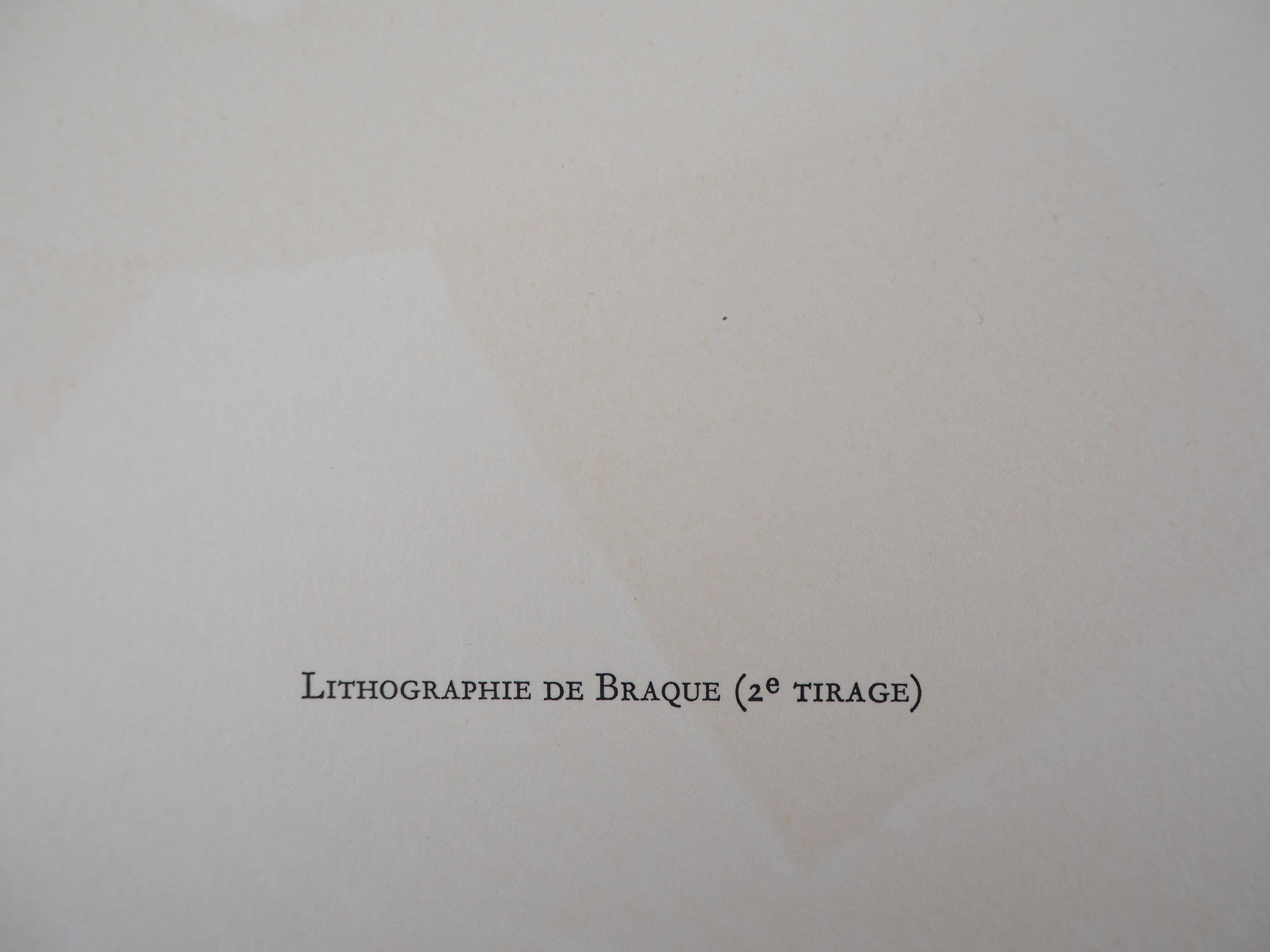 Georges Braque, Composition, San Lazzaro et ses Amis, XXe Siècle, Limited Edition Lithograph