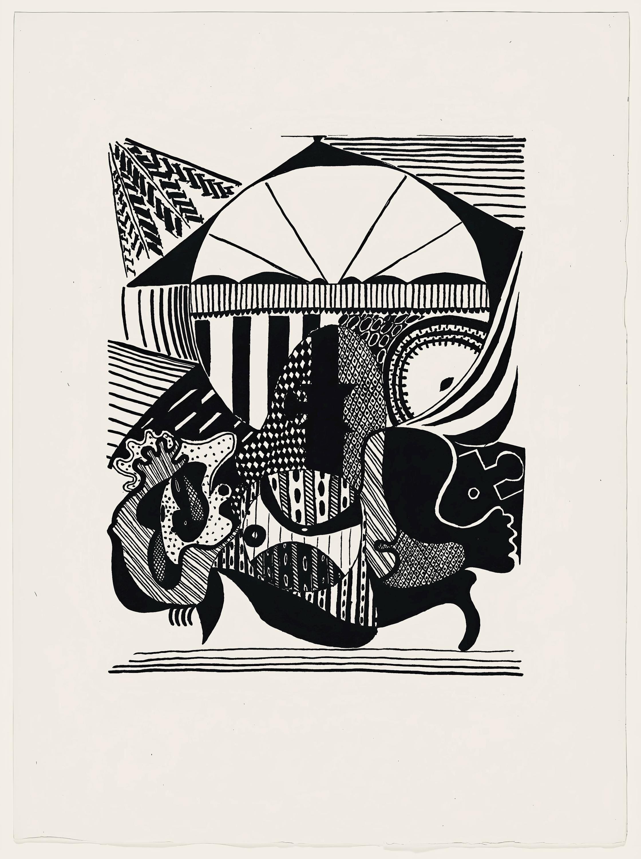 Pablo Picasso, Composition (Monod 10485), Hélène chez Archive de Illustrations de Pablo Picasso, Limited Edition Woodcut