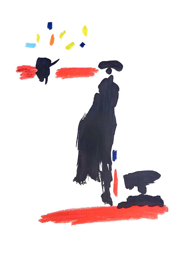 Pablo Picasso, Composition, Chant funèbre pour Ignacio Sanchez Mejías, Limited Edition Lithograph