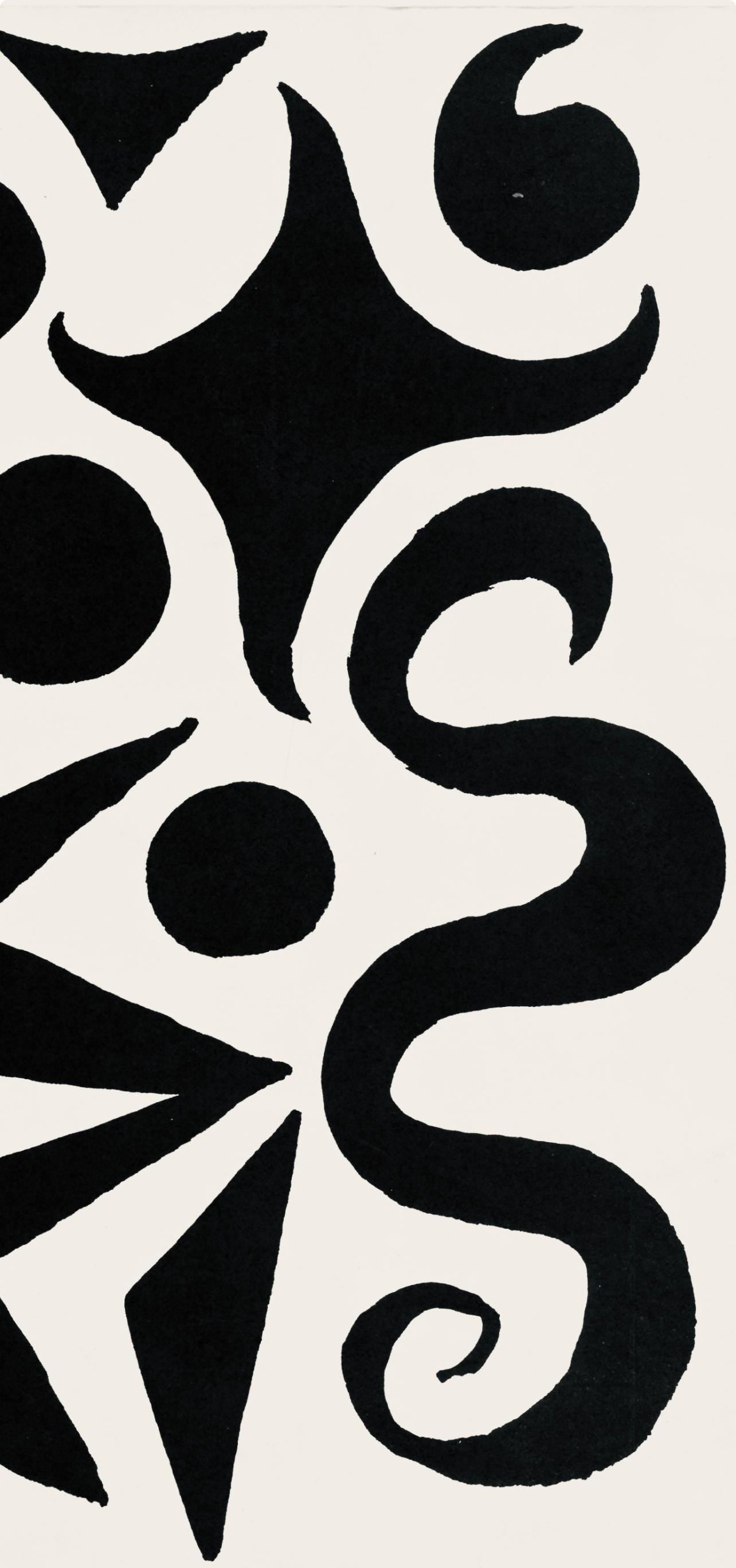 Alexander Calder, Composition, Calder, Musée National d'Art Moderne, Limited Edition Lithograph
