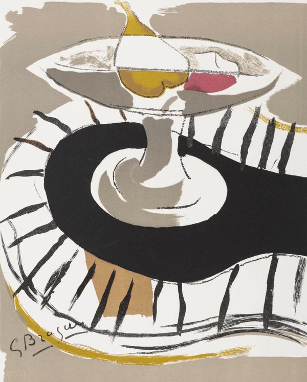 Georges Braque, Compotier, Derrière le miroir, Limited Edition Lithograph