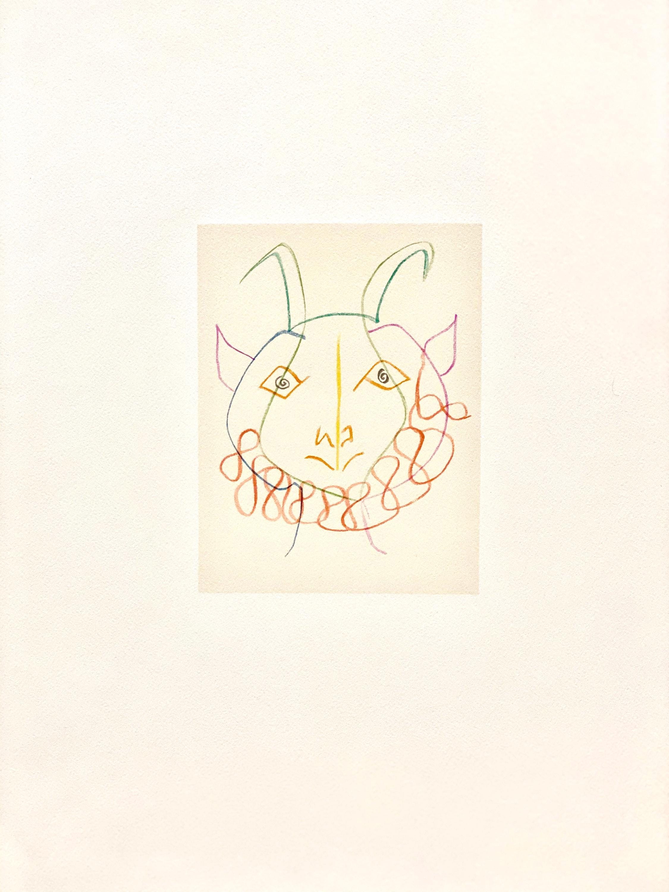 Pablo Picasso, Composition (Cramer 88), Dans l'Atelier de Picasso, Limited Edition Lithograph
