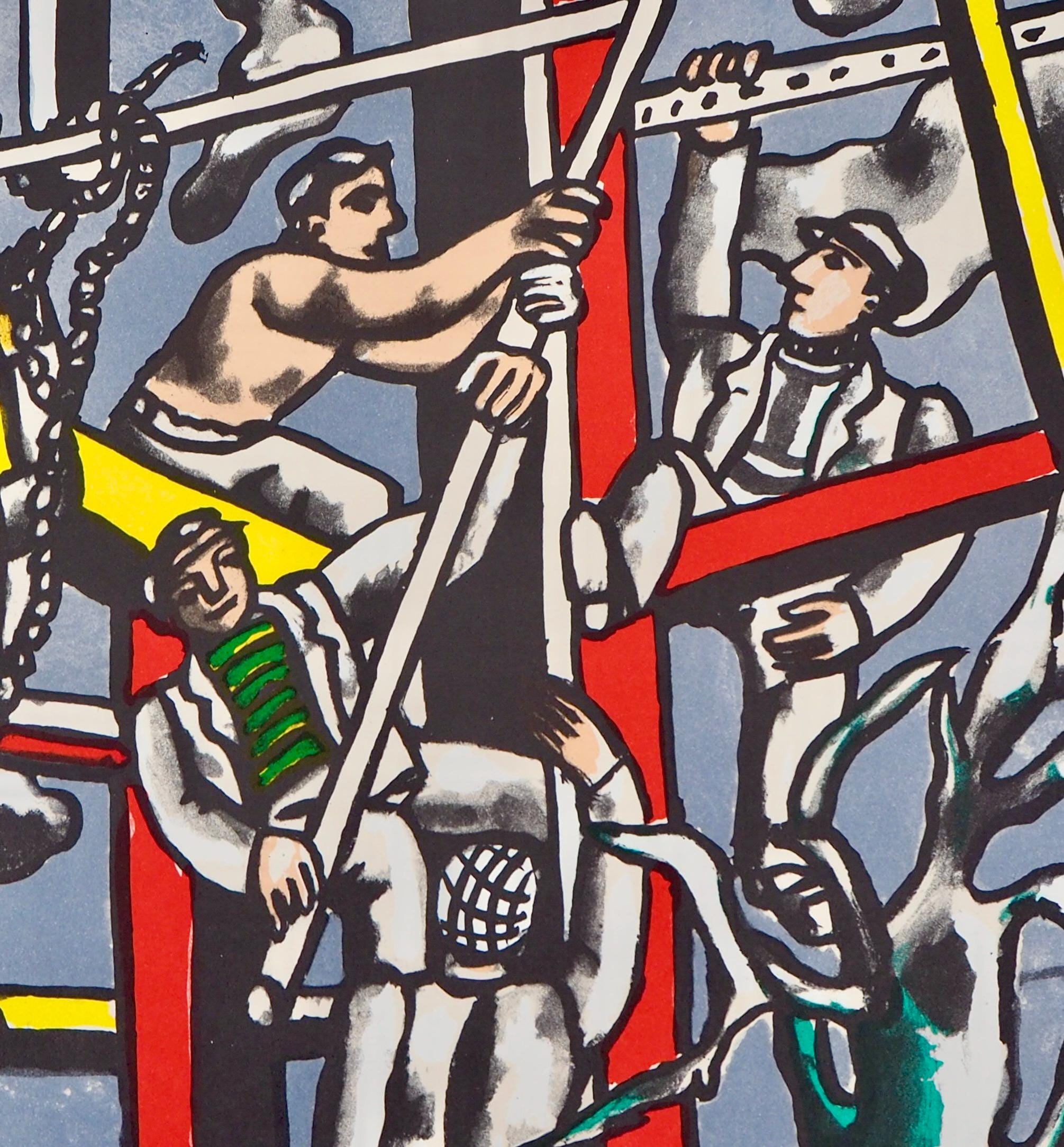 Fernand Léger, Composition, Contrastes, Limited Edition Lithograph