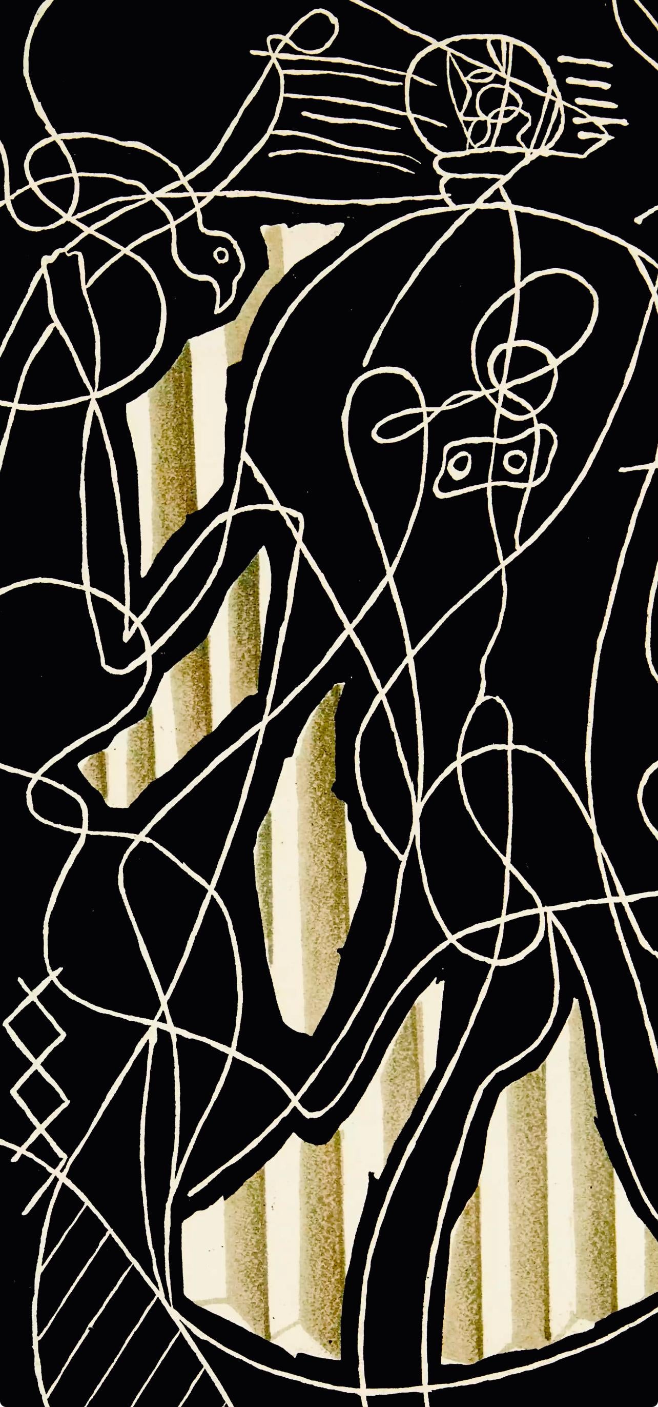 Georges Braque, Hercules, Derrière le miroir, Limited Edition Lithograph