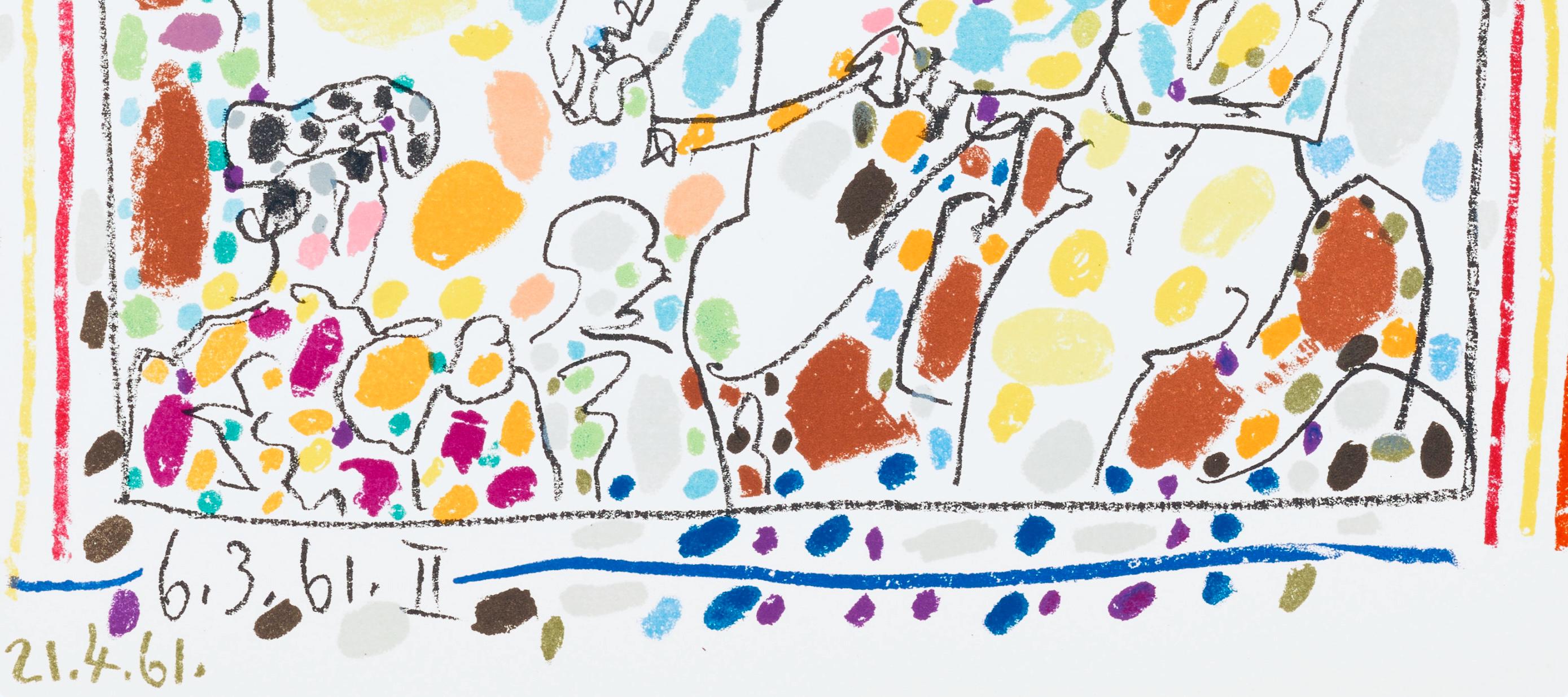 Pablo Picasso, La Pique II (Bloch 1014-47; Cramer 113), A Los Toros Avec Picasso, Limited Edition Lithograph