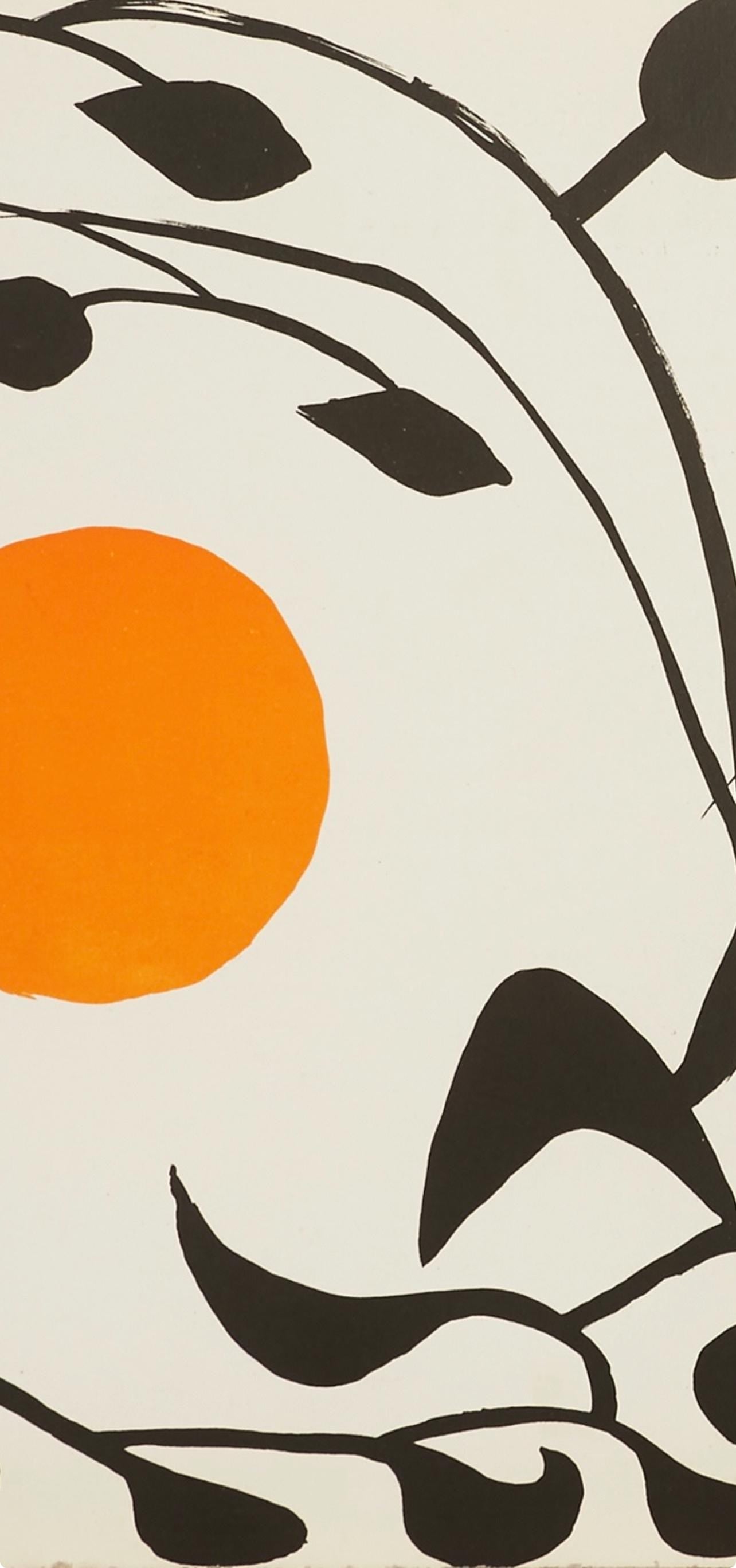 Alexander Calder, Composition, Derrière le miroir, Limited Edition Lithograph