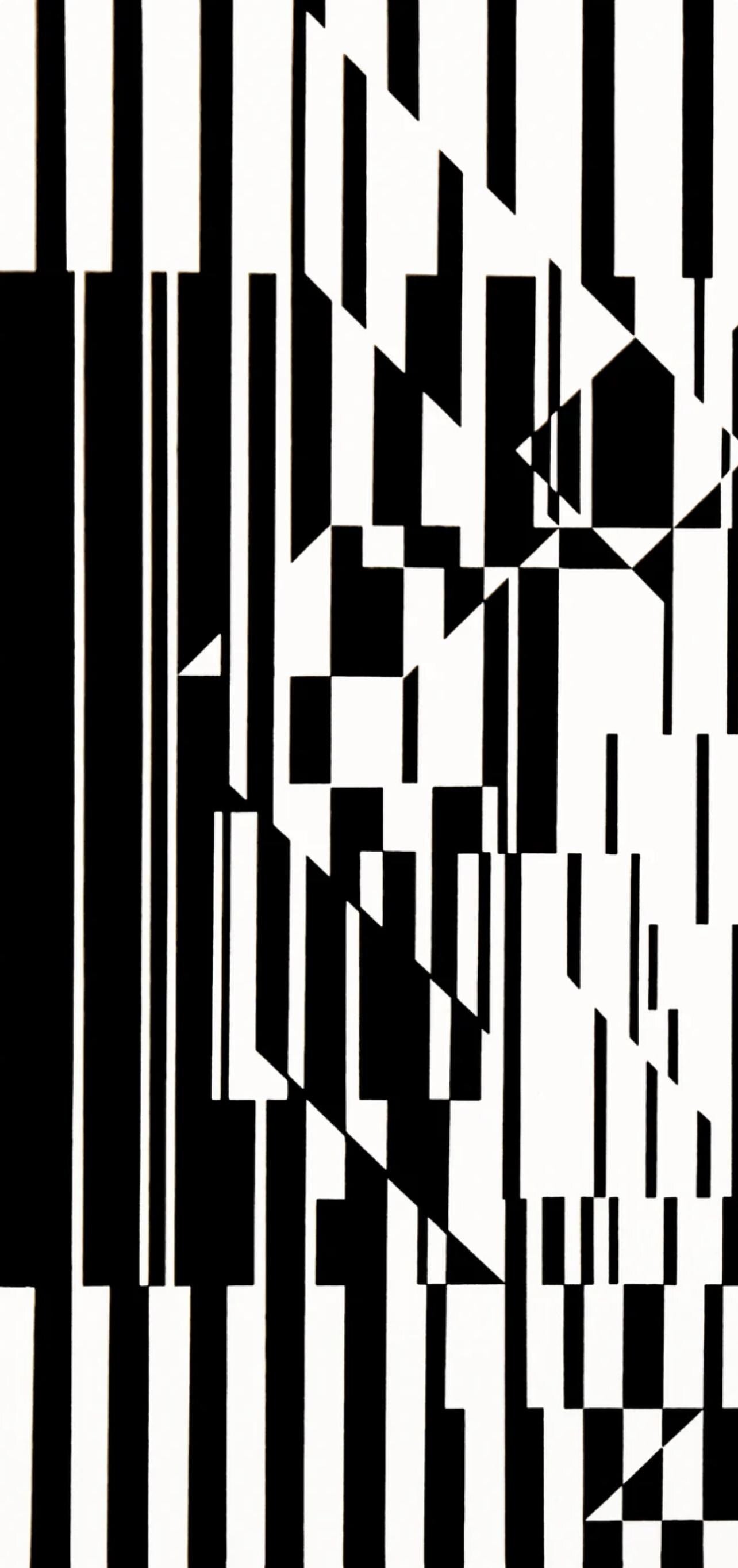 Victor Vasarely, Composition, Linéaires, Limited Edition Héliogravure