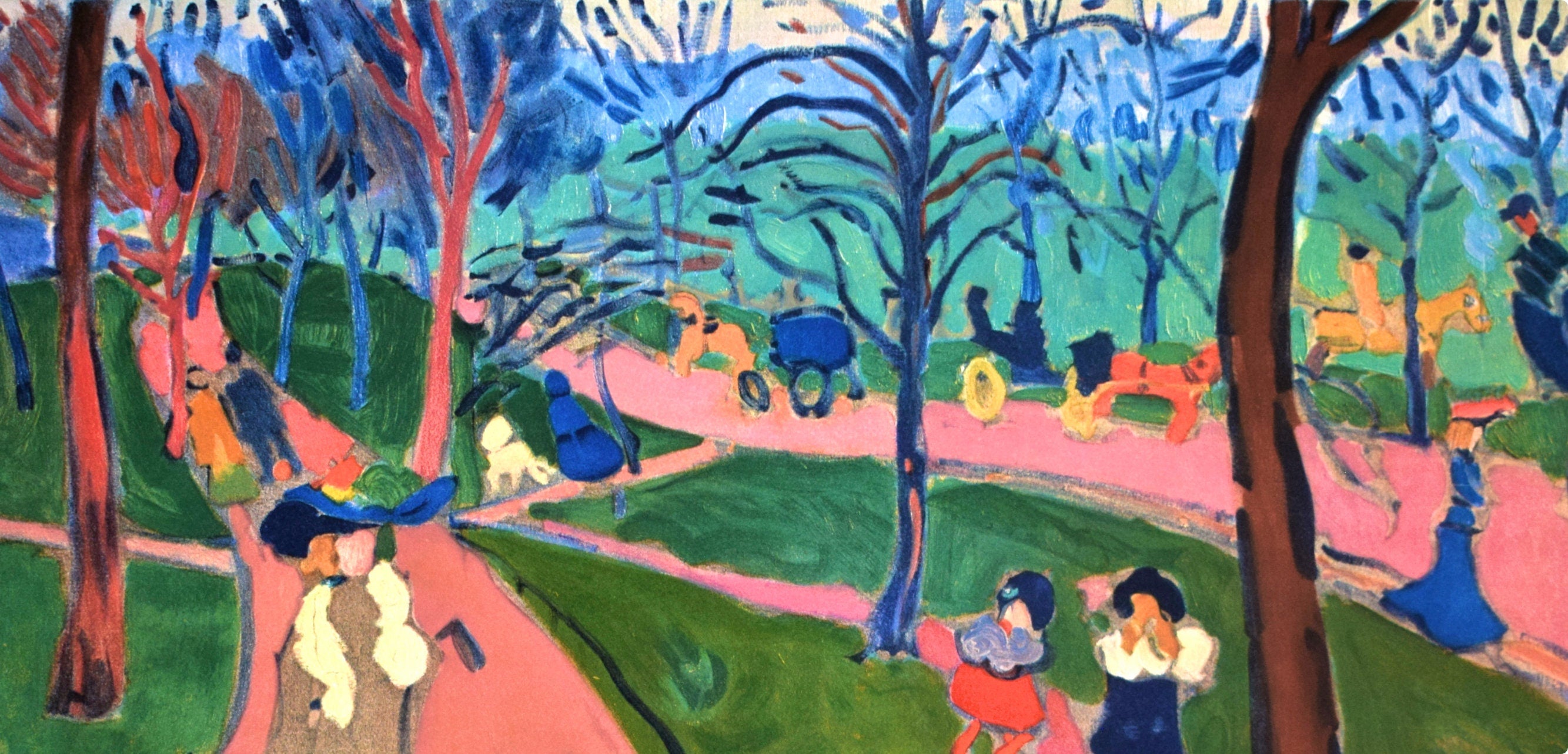André Derain, Hyde Park, Fauves, Collection Pierre Lévy, Limited Edition Lithograph