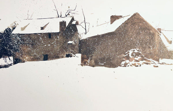 Andrew Wyeth, Brinton’s Mill, The Four Seasons, Limited Edition Lithograph