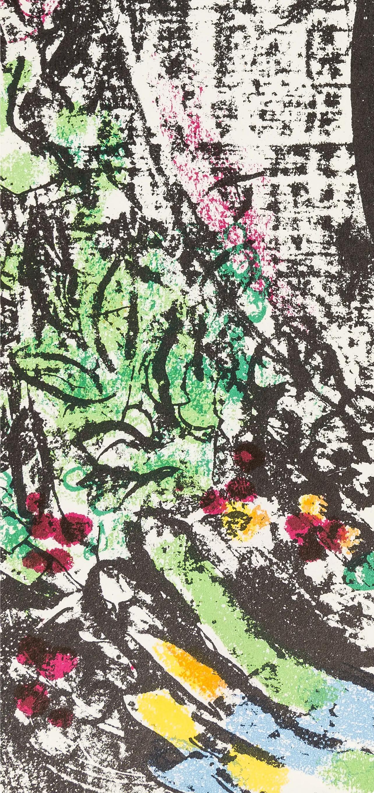 Marc Chagall, Composition (Mourlot 392; Cramer 56), Chagall Lithographe, Limited Edition Lithograph