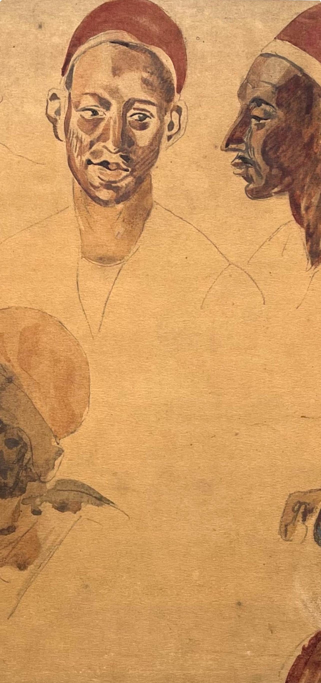 Eugène Delacroix, Composition, Trente et un Dessins et Aquarelles du Maroc, Limited Edition Lithograph