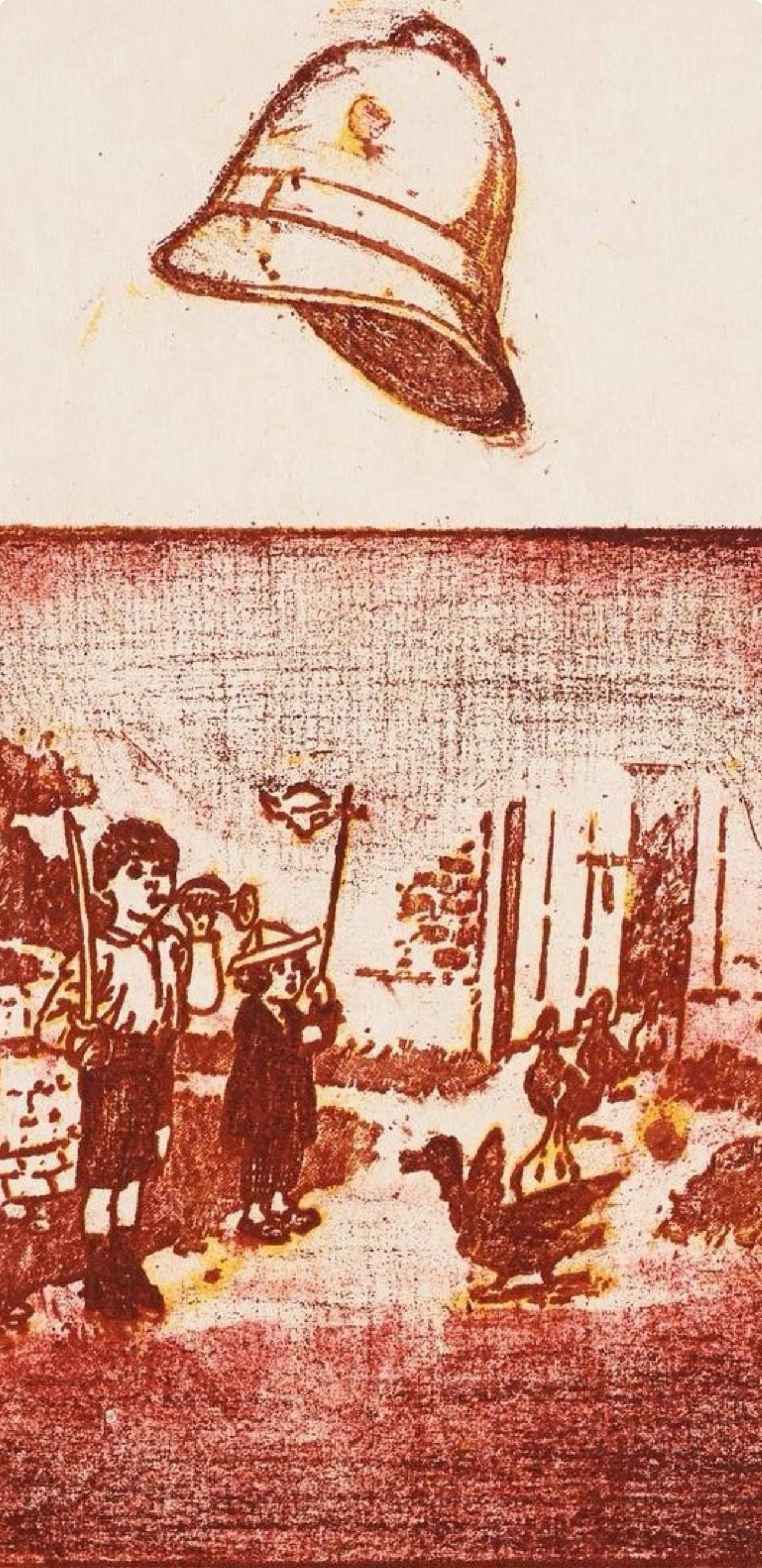 Max Ernst, Composition (Spies/Leppien 218), La Ballade du Soldat, Limited Edition Lithograph