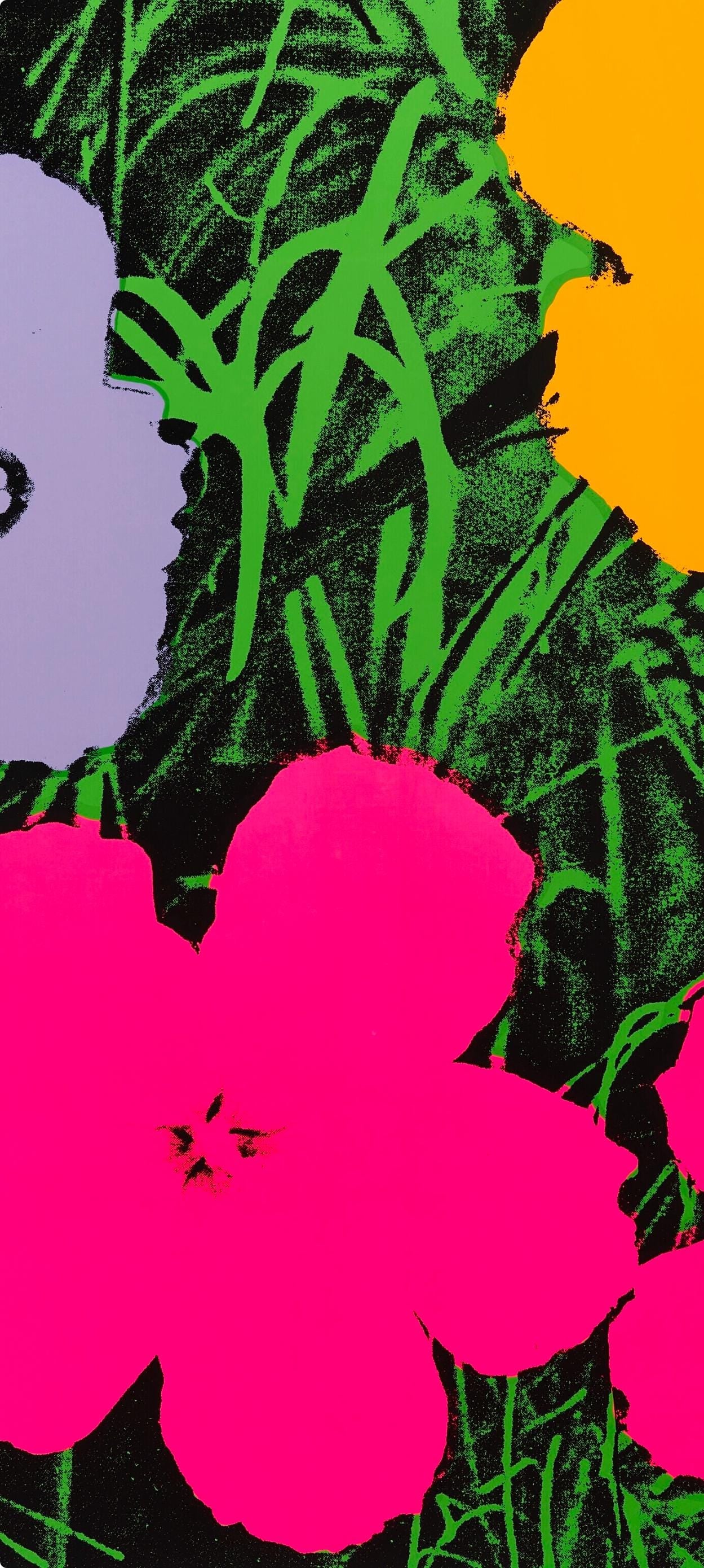 Andy Warhol, Flowers, nº73, Official Edition, Sunday B. Morning, Silkscreen