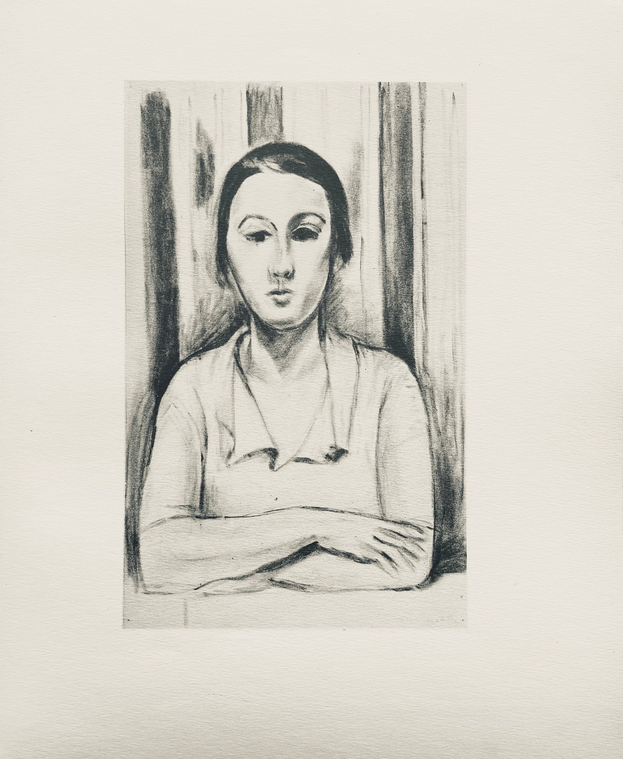 Henri Matisse, Composition (Dutel 3), Dessins de Henri-Matisse, Limited Edition Lithograph