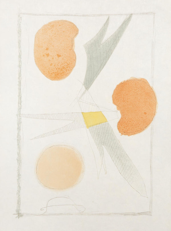 Georges Braque, Composition (Vallier 143), La Liberté des Mers, Limited Edition Lithograph