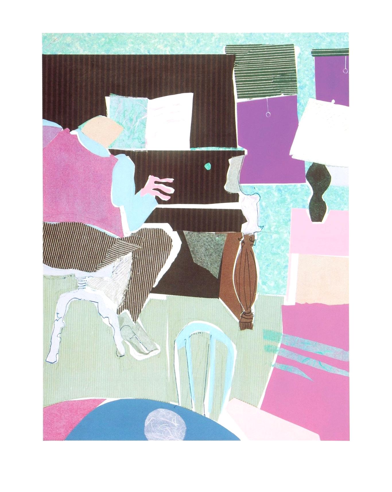 Phoebe Beasley, The Weary Blues, Sunrise Is Coming After While, Limited Edition Silkscreen