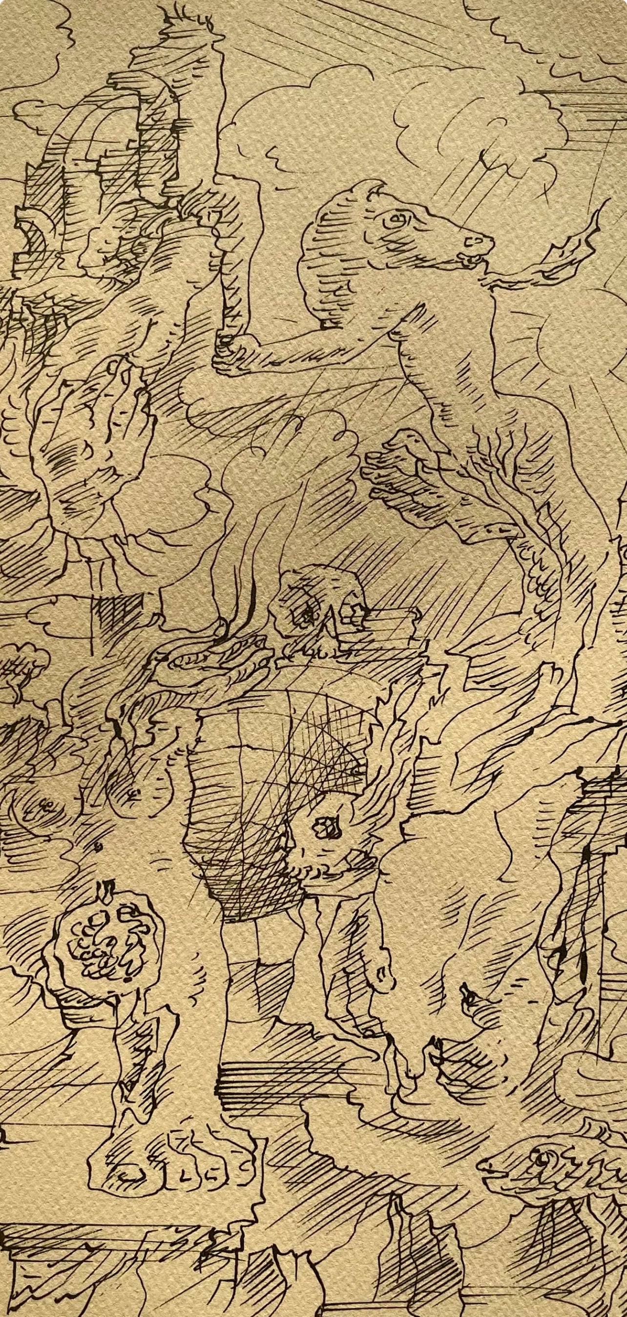 André Masson, Métamorphoses, Masson Dessins, Limited Edition Lithograph