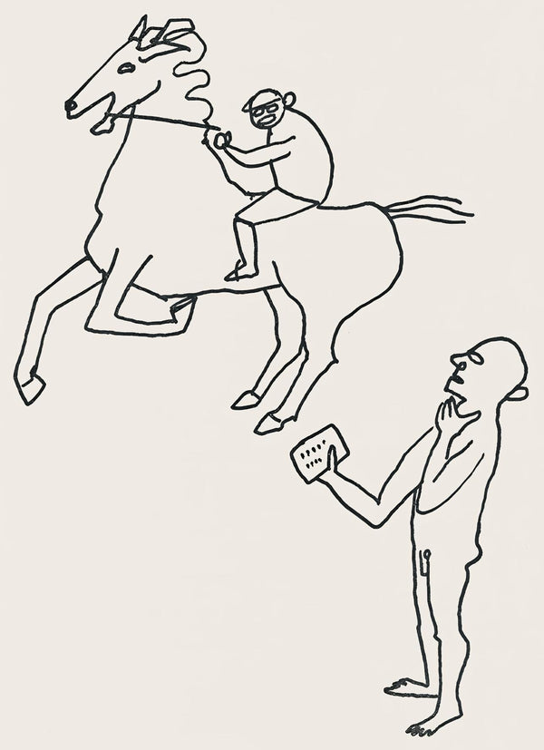 Alexander Calder, Composition, A Bestiary, Limited Edition Letterpress Print