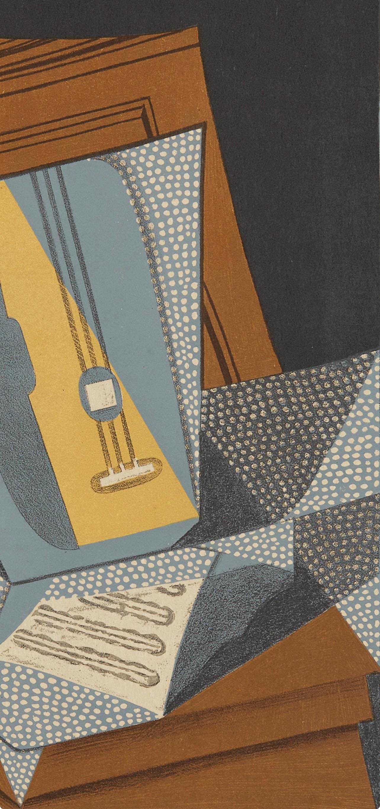 Juan Gris, Guitare (Kahnweiler 1969), Au Soleil du Plafond, Limited Edition Lithograph