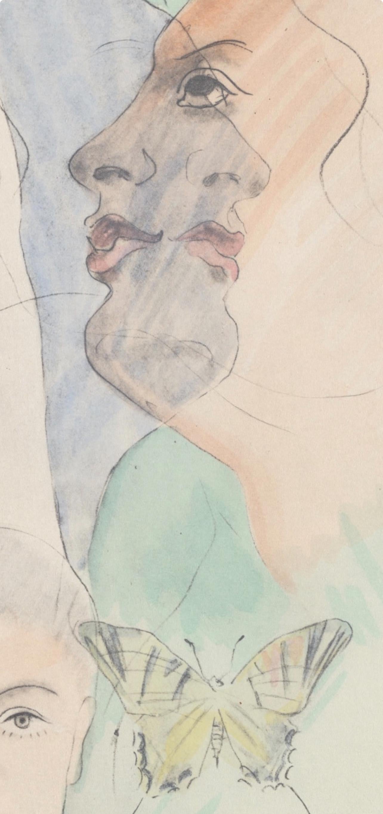 Francis Picabia, Composition, Le Peseur d'âmes (The Weigher of Souls), Limited Edition Lithograph