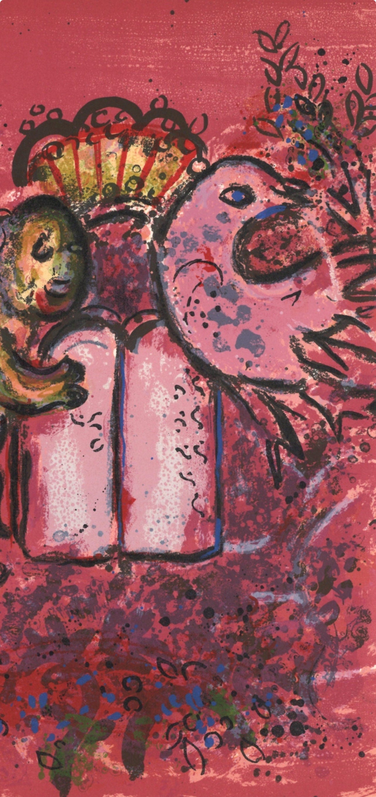 Marc Chagall, Tablets of Law (Mourlot 365; Cramer 49), Limited Edition Lithograph