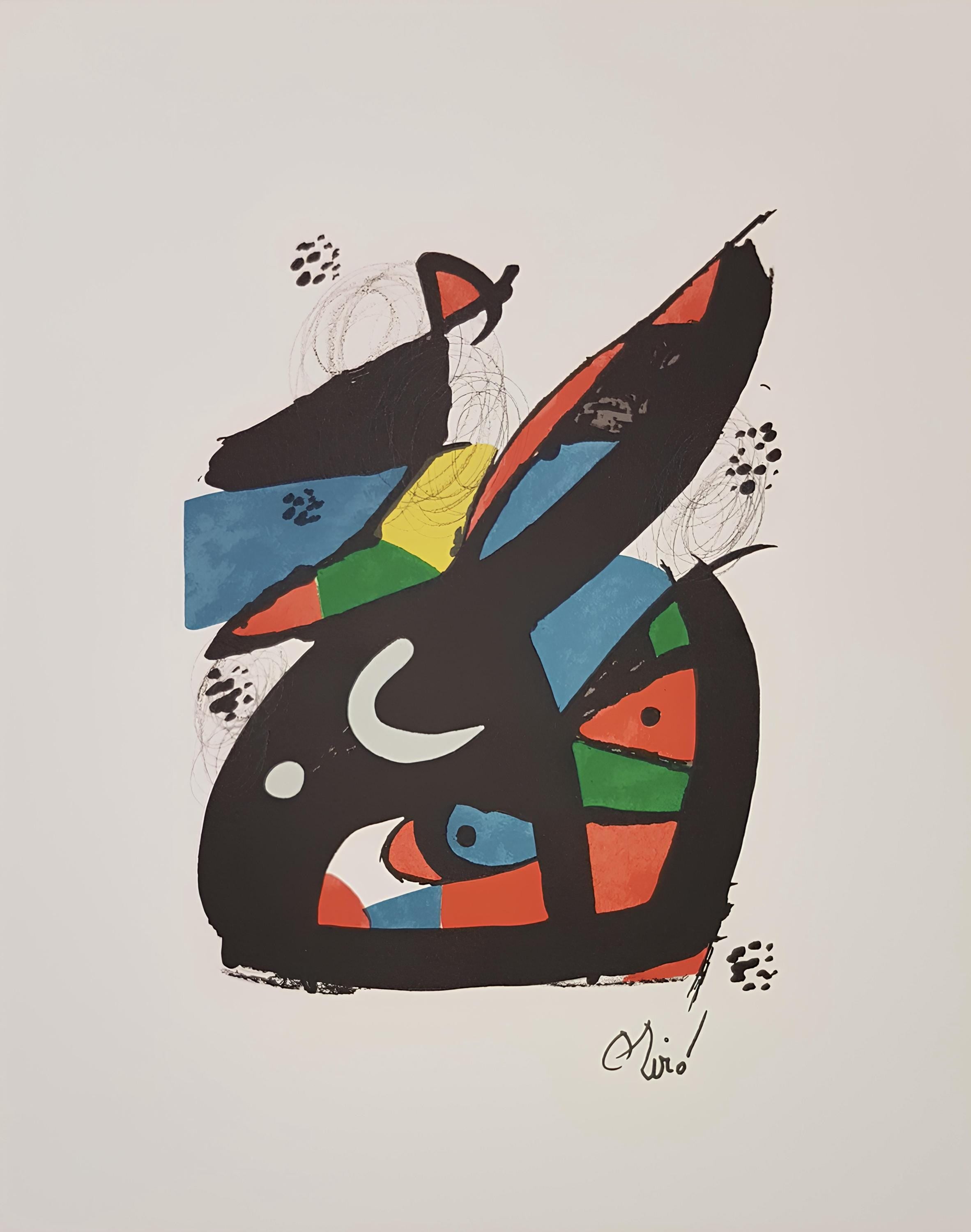 Joan Miró, Composition (Mourlot 1212-1225; Cramer 248), La mélodie acide, Limited Edition Lithograph
