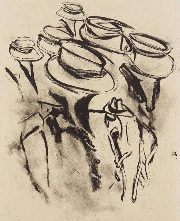 Willem de Kooning, Composition, Poems, Limited Edition Lithograph