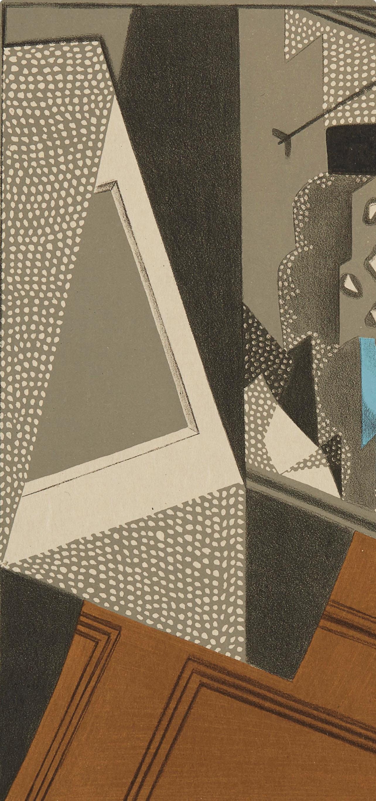 Juan Gris, Pot de fleurs (Kahnweiler 1969), Au Soleil du Plafond, Limited Edition Lithograph