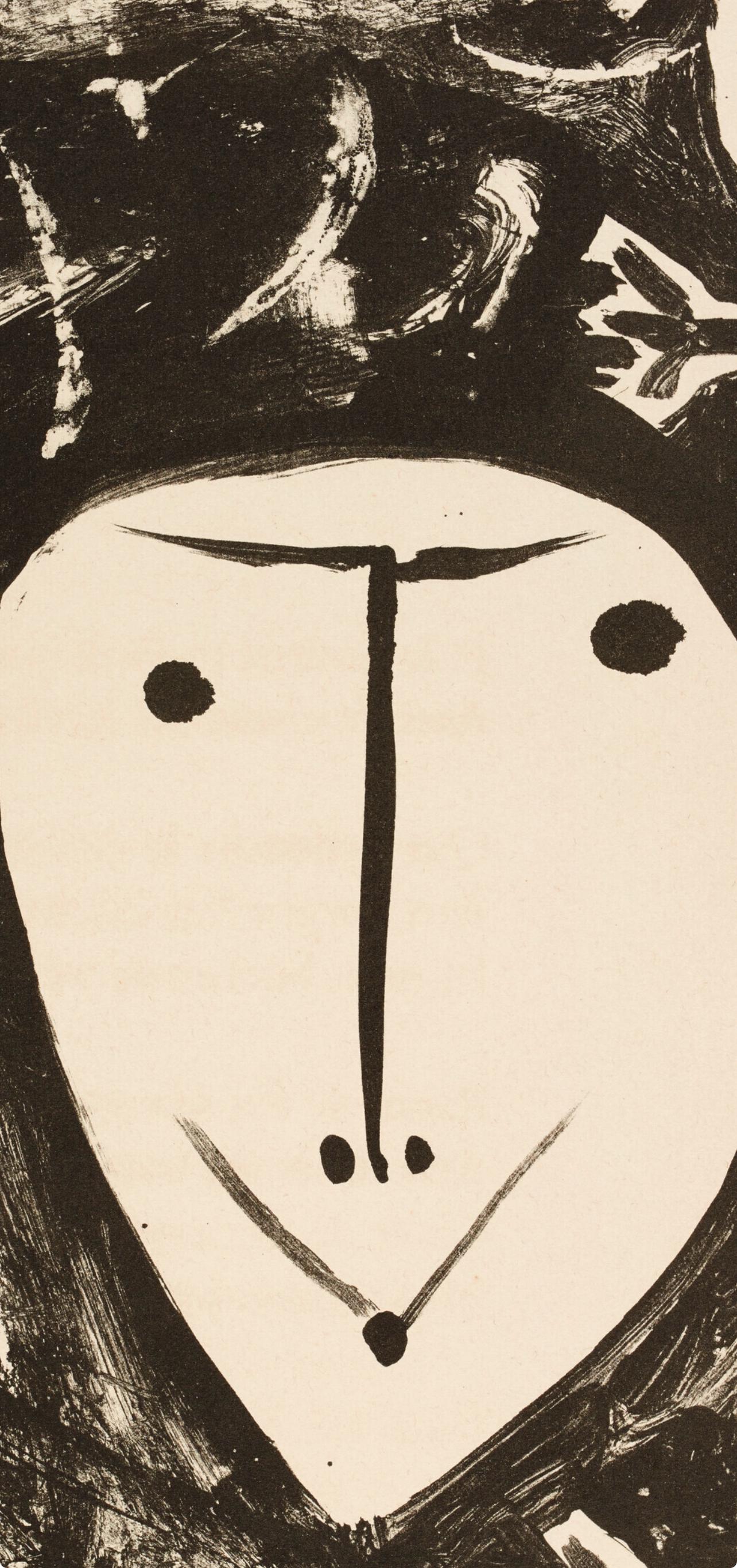 Pablo Picasso, Composition (Bloch 605-608; Mourlot 177; Reuße 519-522), Elegy of Ihpetonga, Limited Edition Lithograph