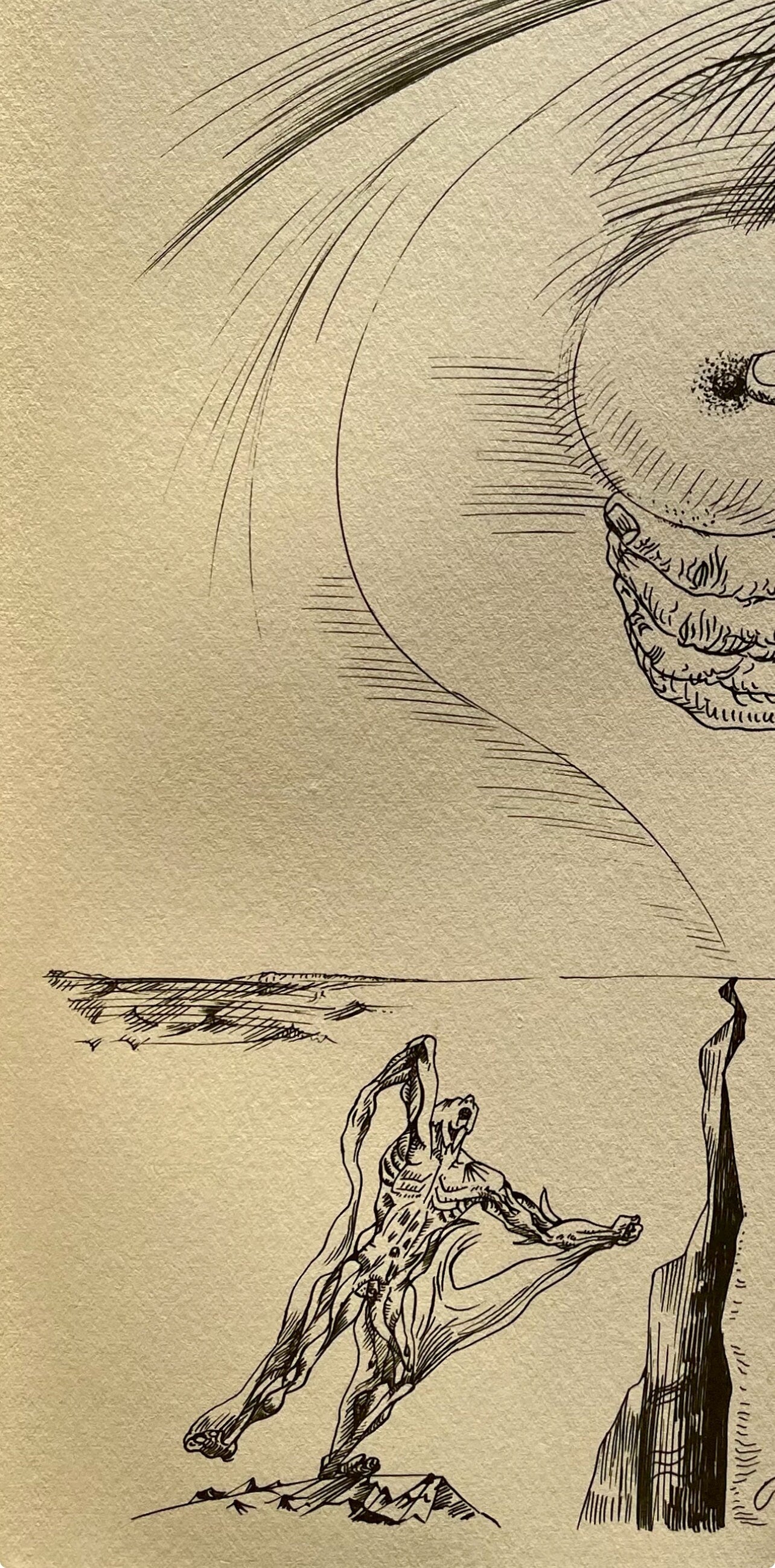André Masson, Palper le sein de l'espace, Masson Dessins, Limited Edition Lithograph