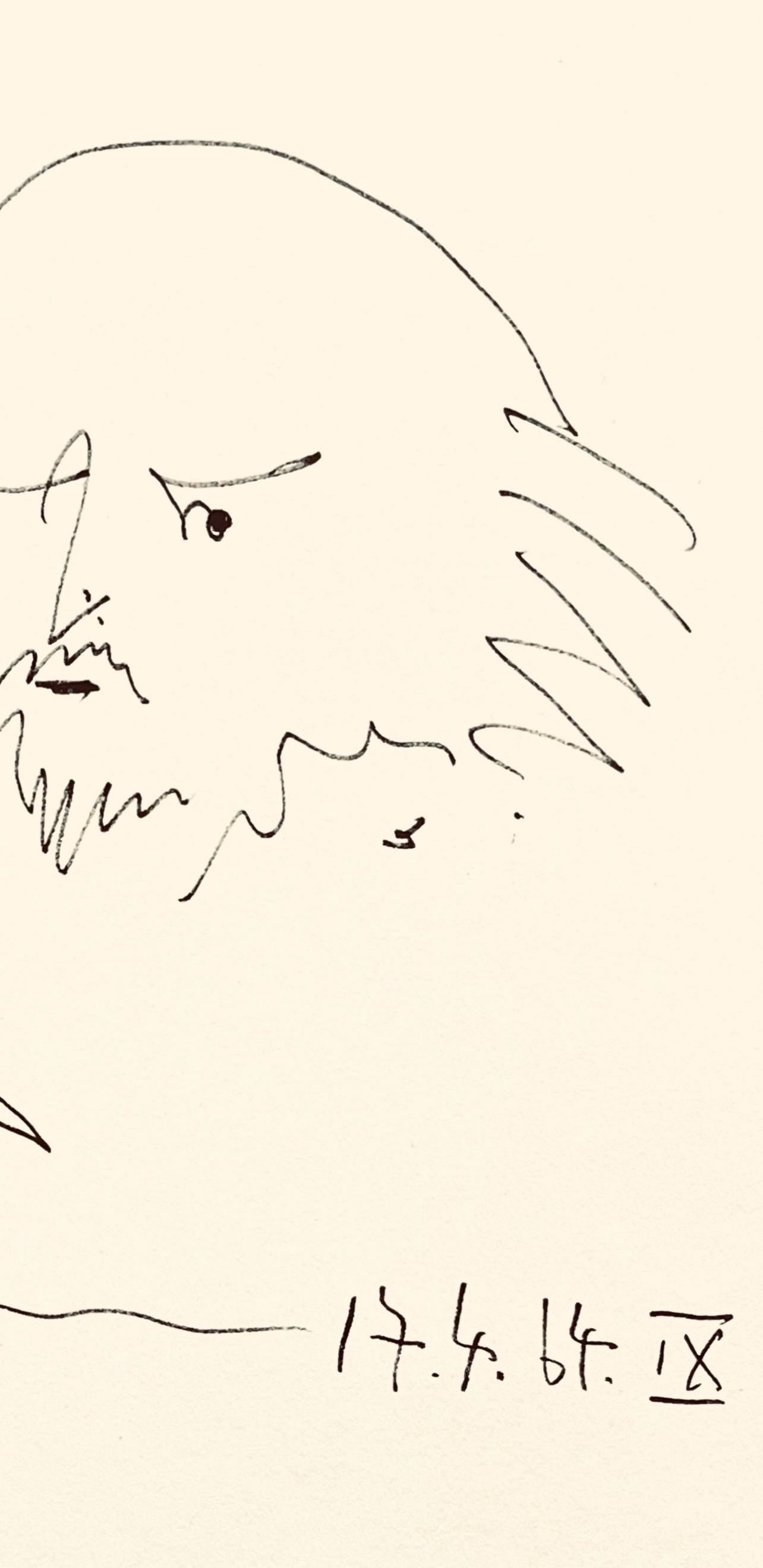 Pablo Picasso, Shakespeare IX (Bloch 1197), Picasso-Aragon Shakespeare, Limited Edition Lithograph