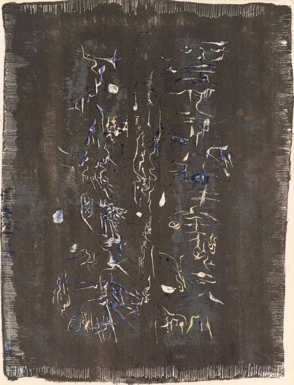 Zao Wou-Ki 赵无极, Composition, XXe siècle, Limited Edition Lithograph