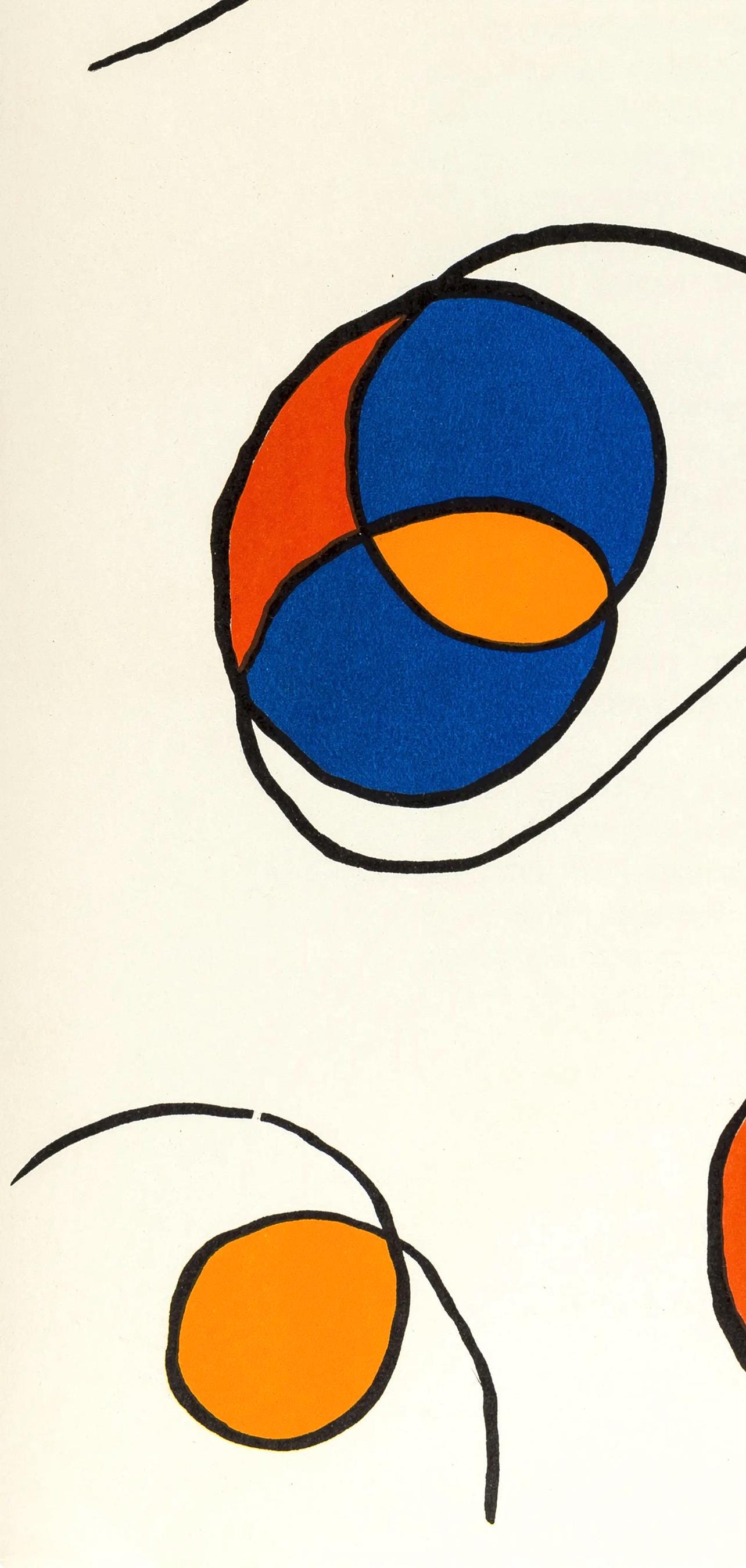 Alexander Calder, Composition, Derrière le miroir, Limited Edition Lithograph