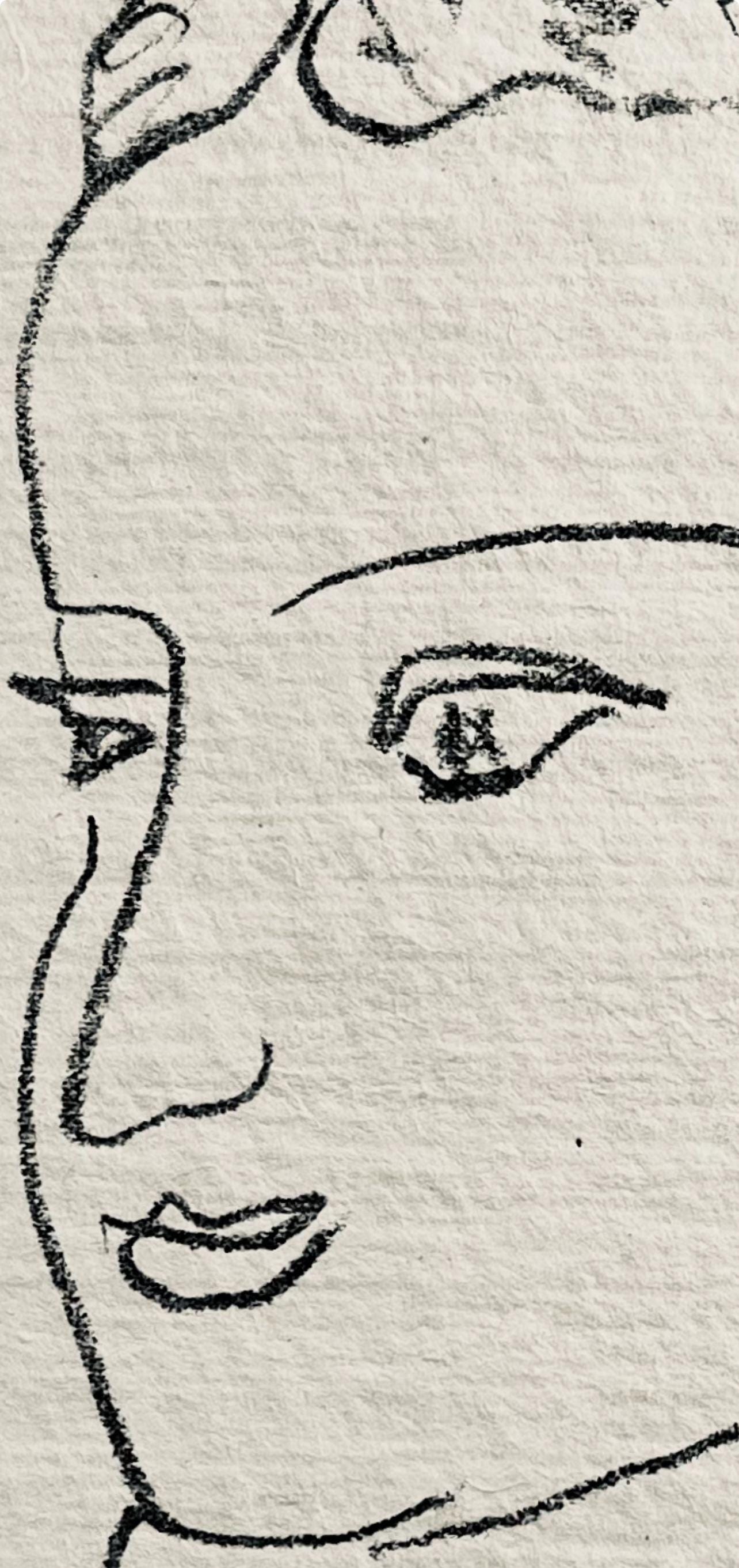 Henri Matisse, Lithographie V (Duthuit 20), Repli, Gravures de Henri Matisse, Limited Edition Lithograph
