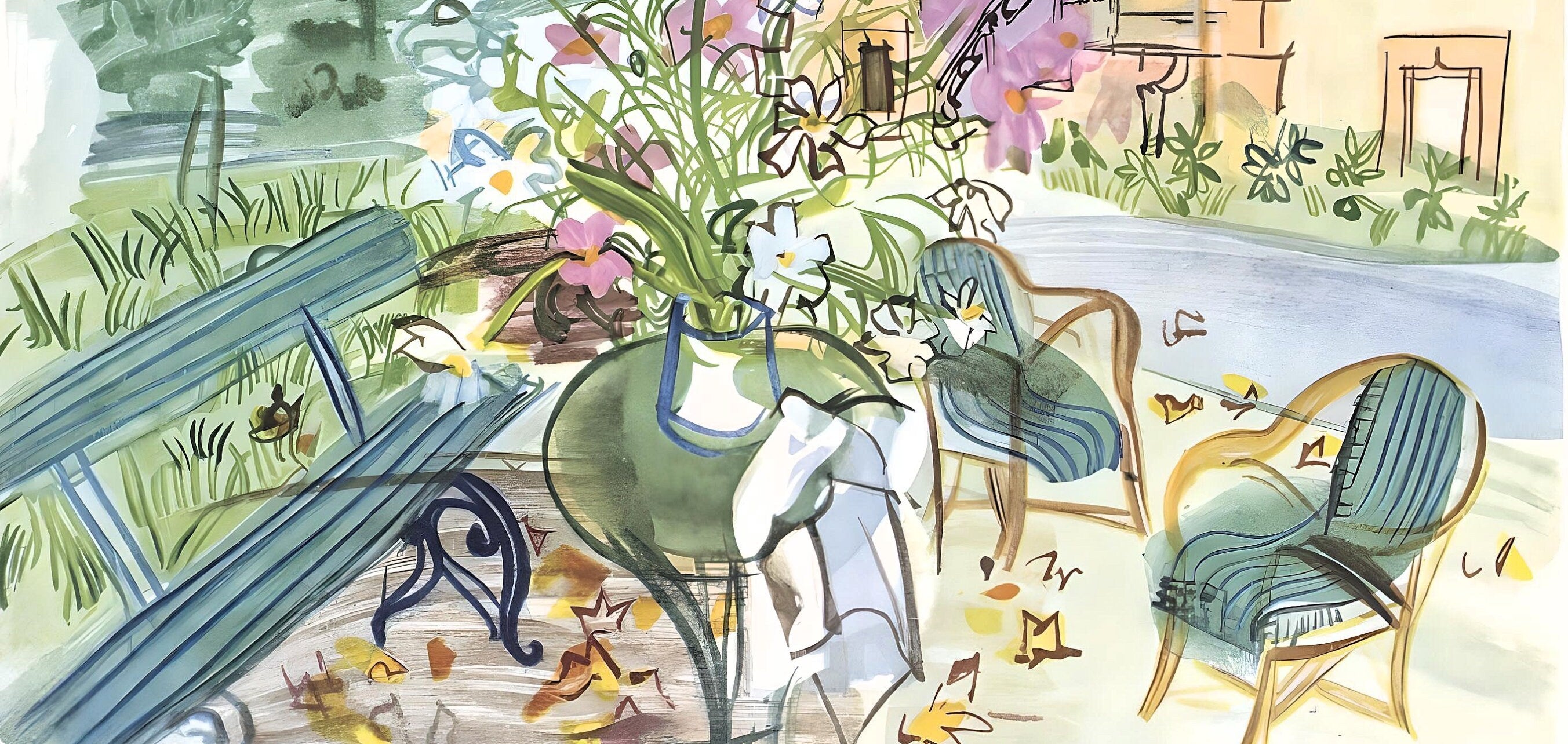 Raoul Dufy, Notre maison de Montsaunès, Vacances forcées