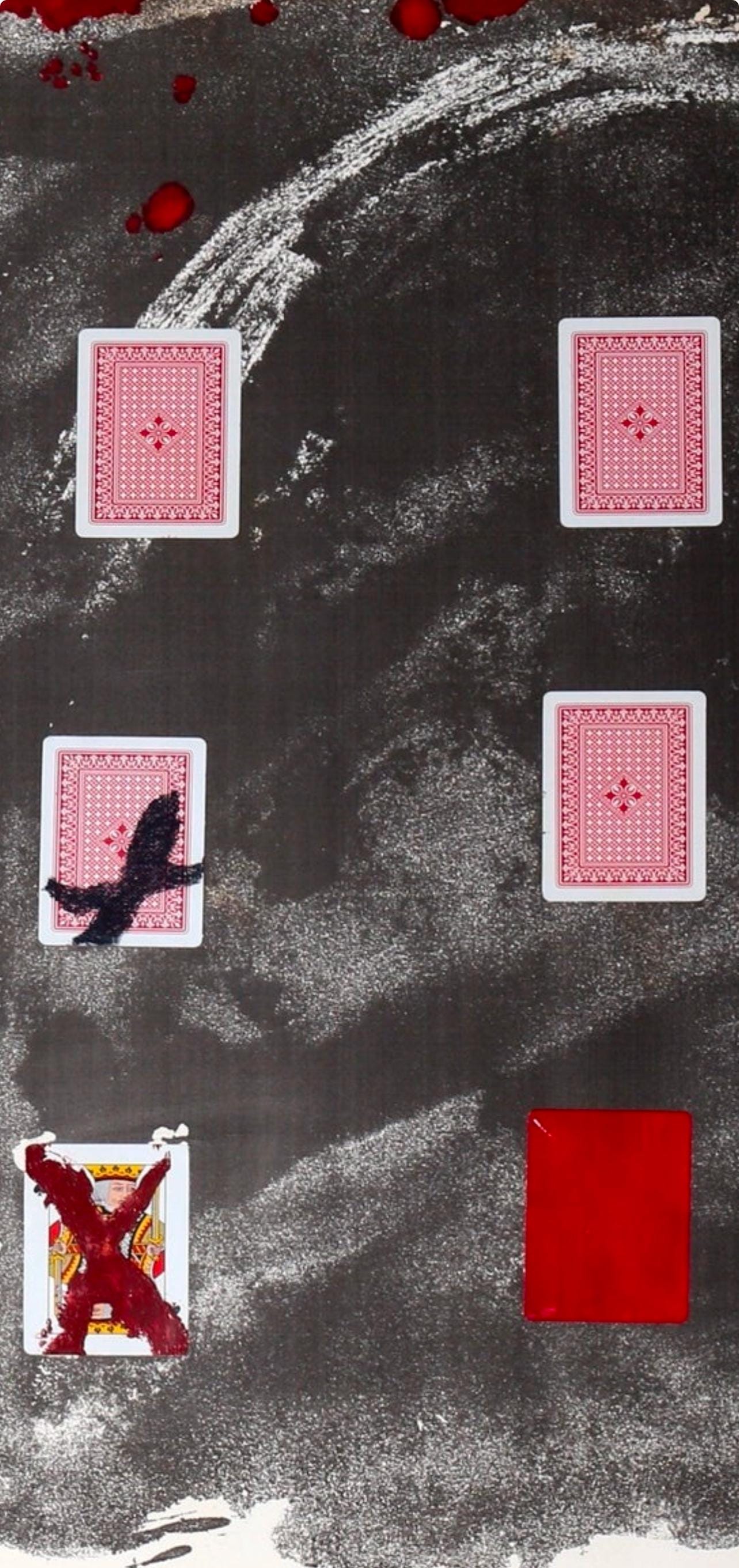 Antoni Tàpies, Composition, Derrière le miroir, Limited Edition Lithograph