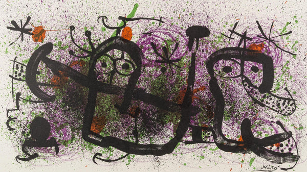 Joan Miró, Composition (Mourlot 673), Limited Edition Lithograph