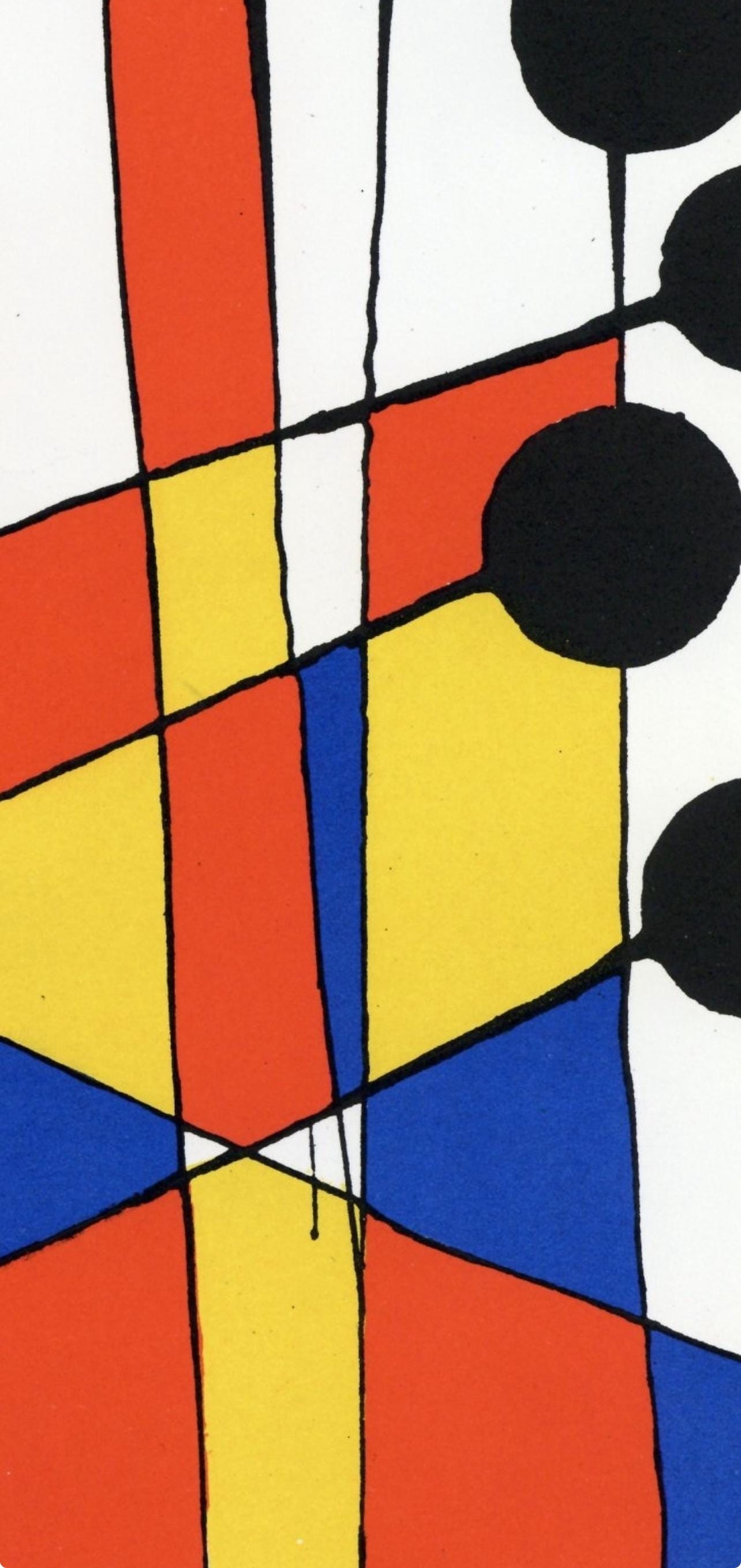 Alexander Calder, Composition, XXe siècle, Limited Edition Lithograph