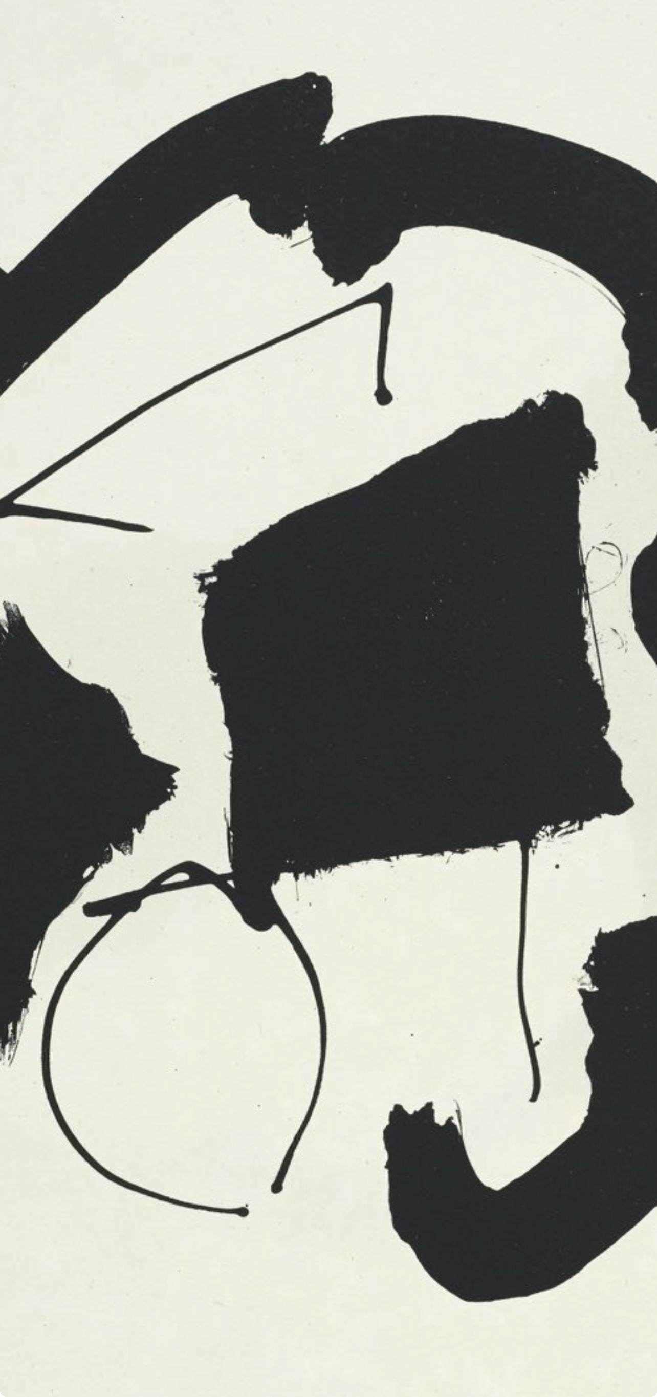Robert Motherwell, Composition (Belknap 354-380; Engberg/Banach 415-441), Three Poems, Limited Edition Lithograph