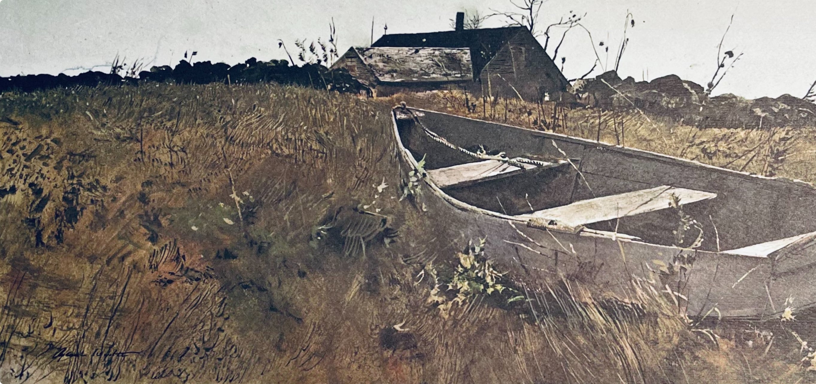 Andrew Wyeth, Teel’s Island, The Four Seasons, Limited Edition Lithograph