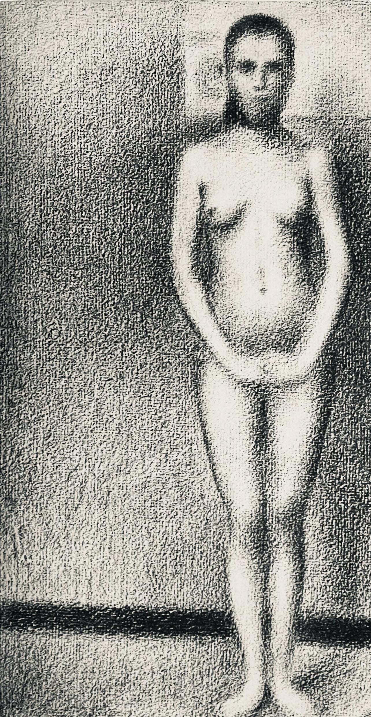 Georges Seurat, La poseuse debout, Seurat, Limited Edition Lithograph