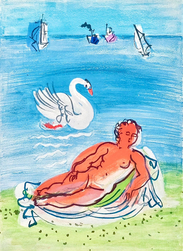 Raoul Dufy, Composition, Les Côtes Normandes, Limited Edition Lithograph