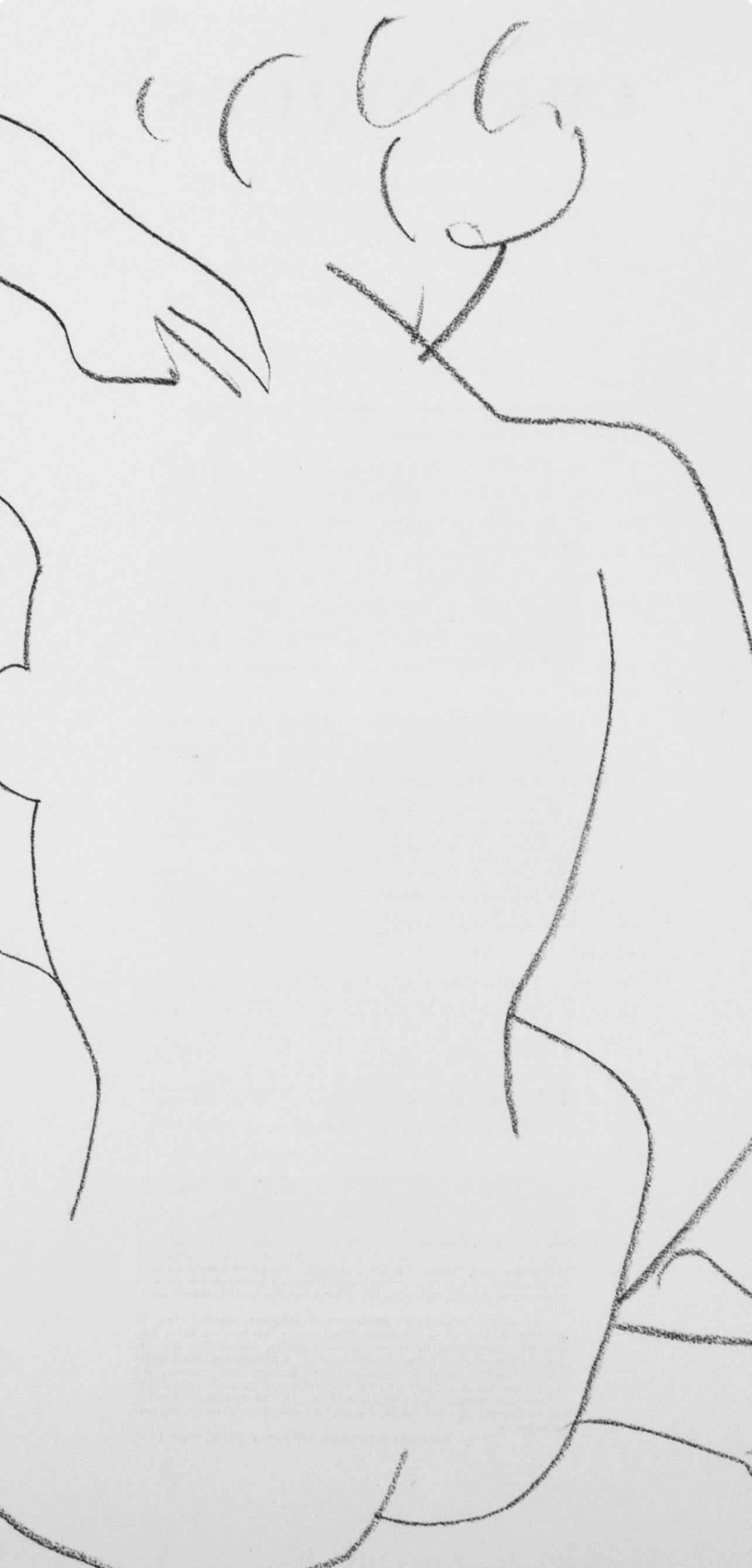Henri Matisse, Composition, Derrière le miroir, Limited Edition Lithograph