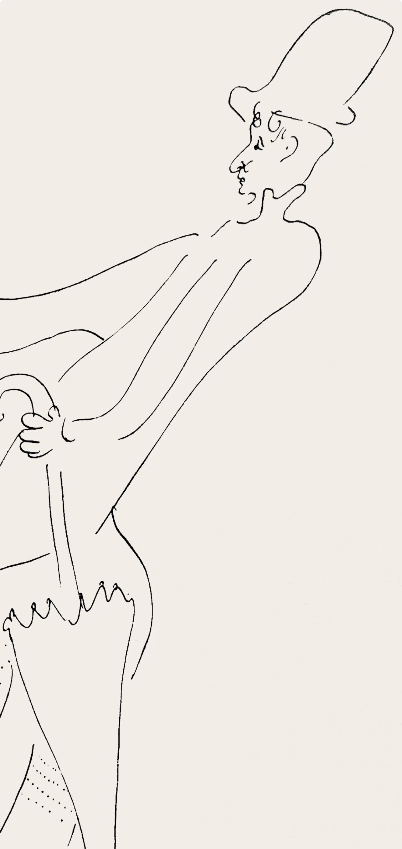 Marc Chagall, Composition, Suite Provinciale avec 92 dessins inédits de Marc Chagall, Limited Edition Lithograph