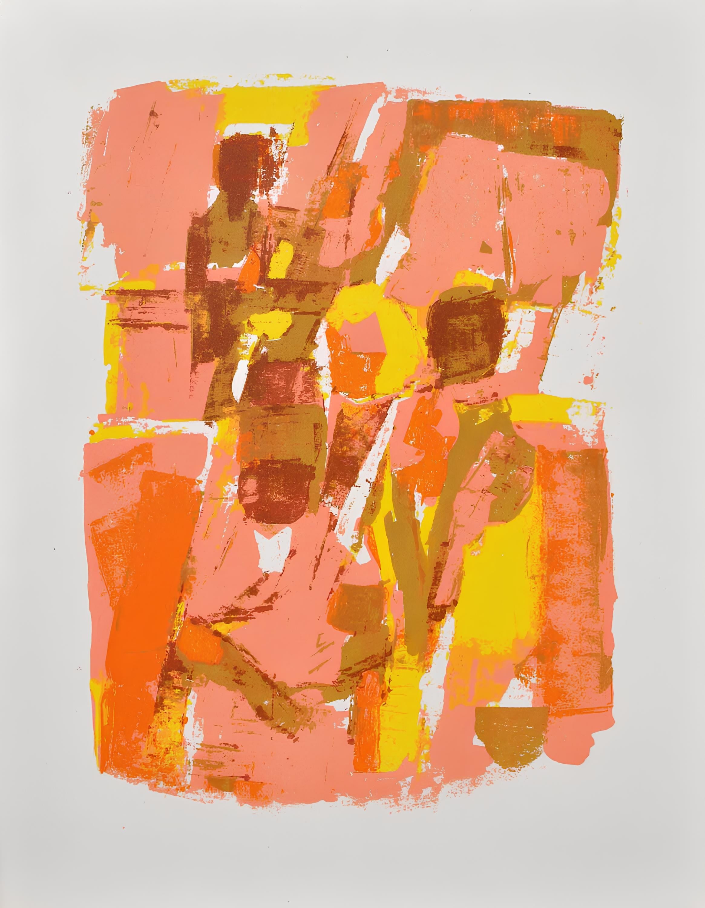 Orlando Pelayo, Composition, Œuvres complètes d'Albert Camus, Limited Edition Lithograph